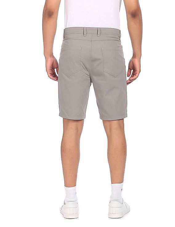 mens light grey cargo shorts