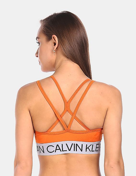 brassiere calvin klein orange