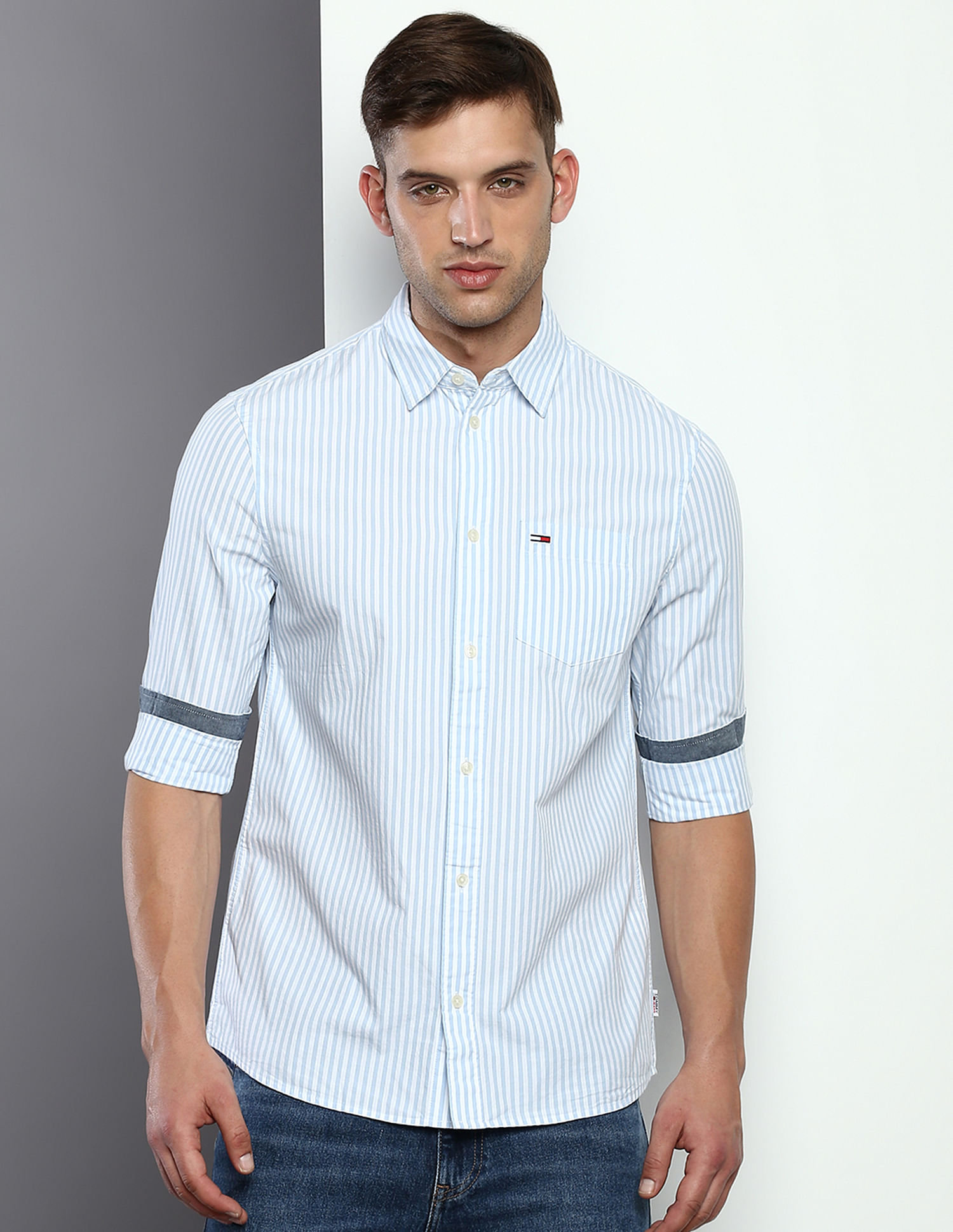 Tommy Hilfiger Essential Stripe Regular Fit Shirt