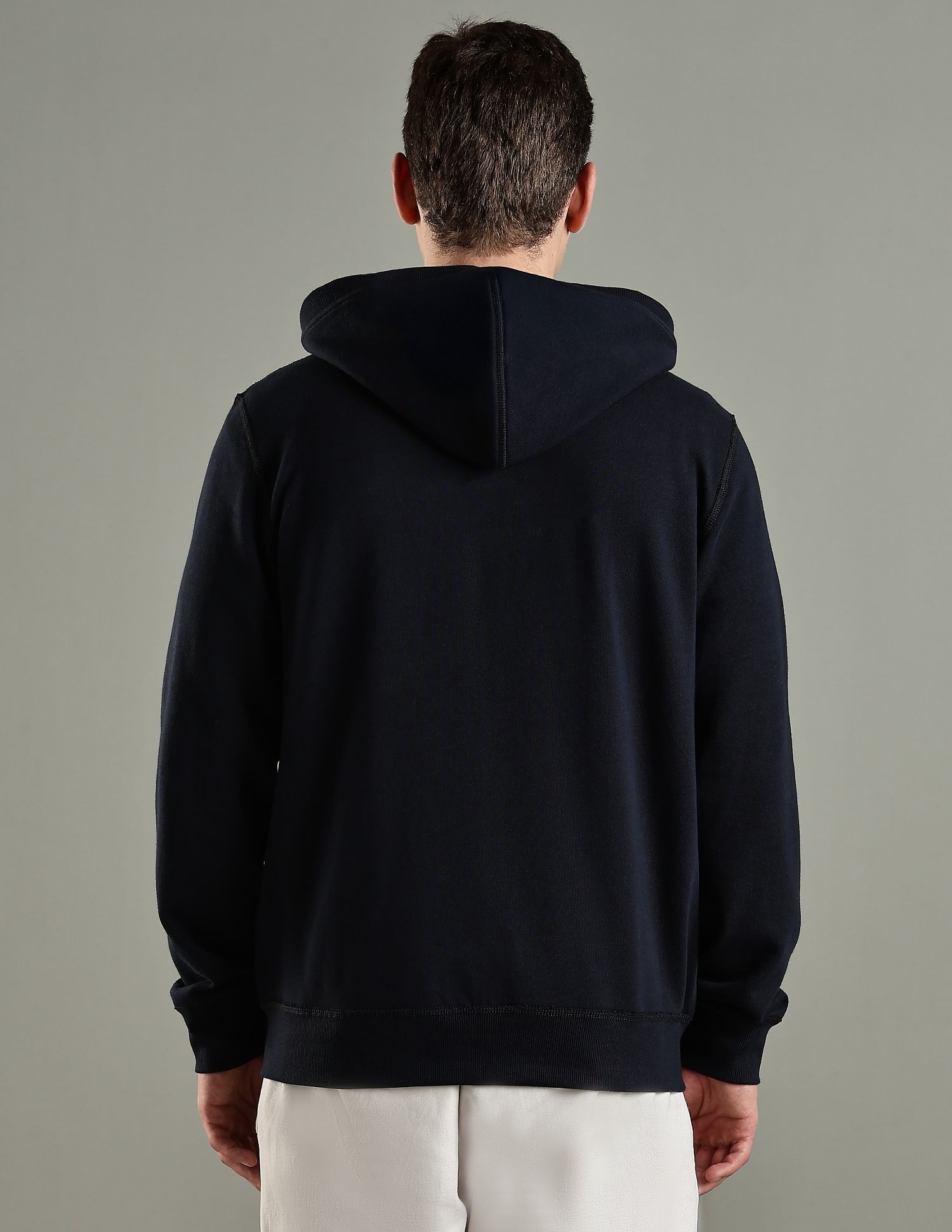 Tommy Hilfiger Embroidered Logo Regular Fit Cotton Sweatshirt