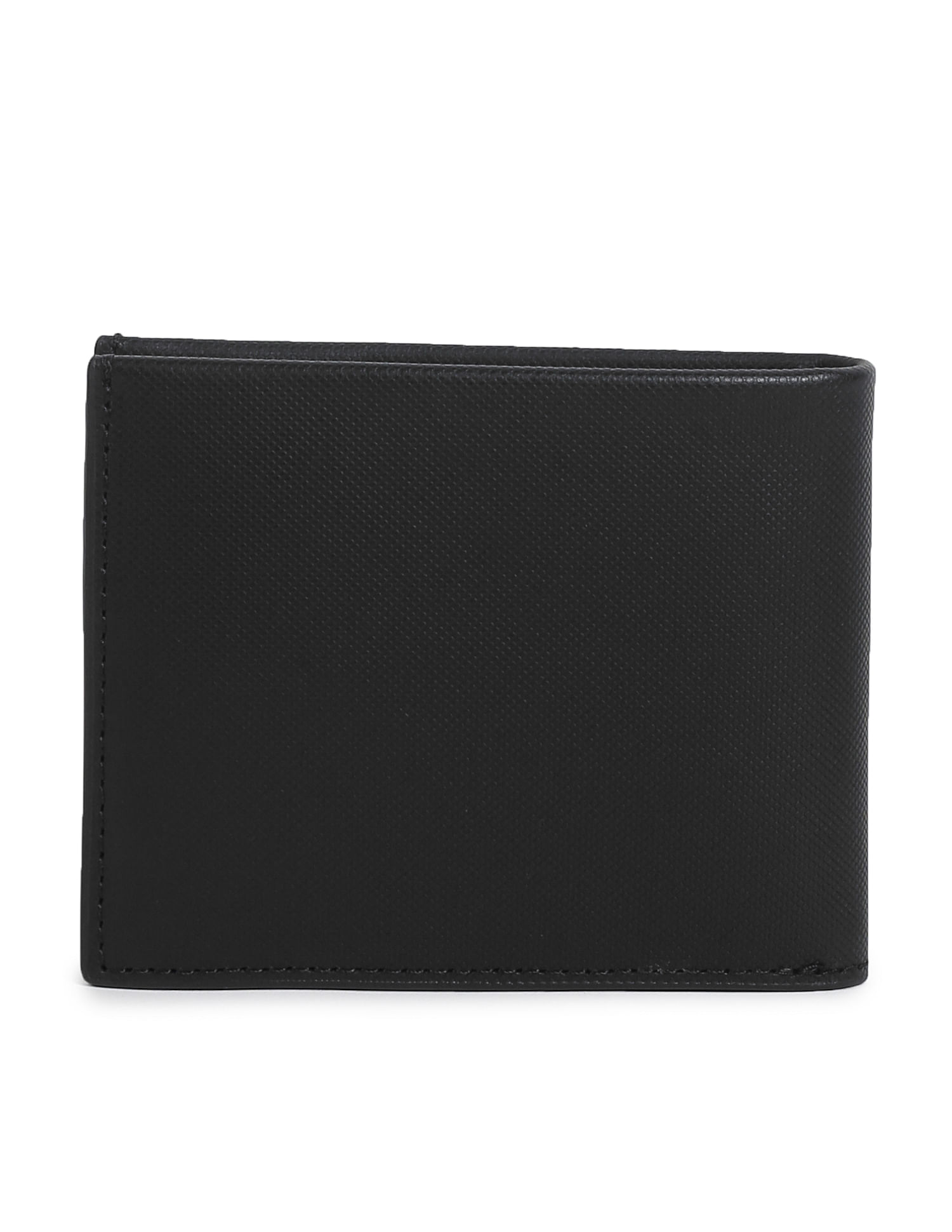 Off-white Monogram Leather Bifold Wallet In Green