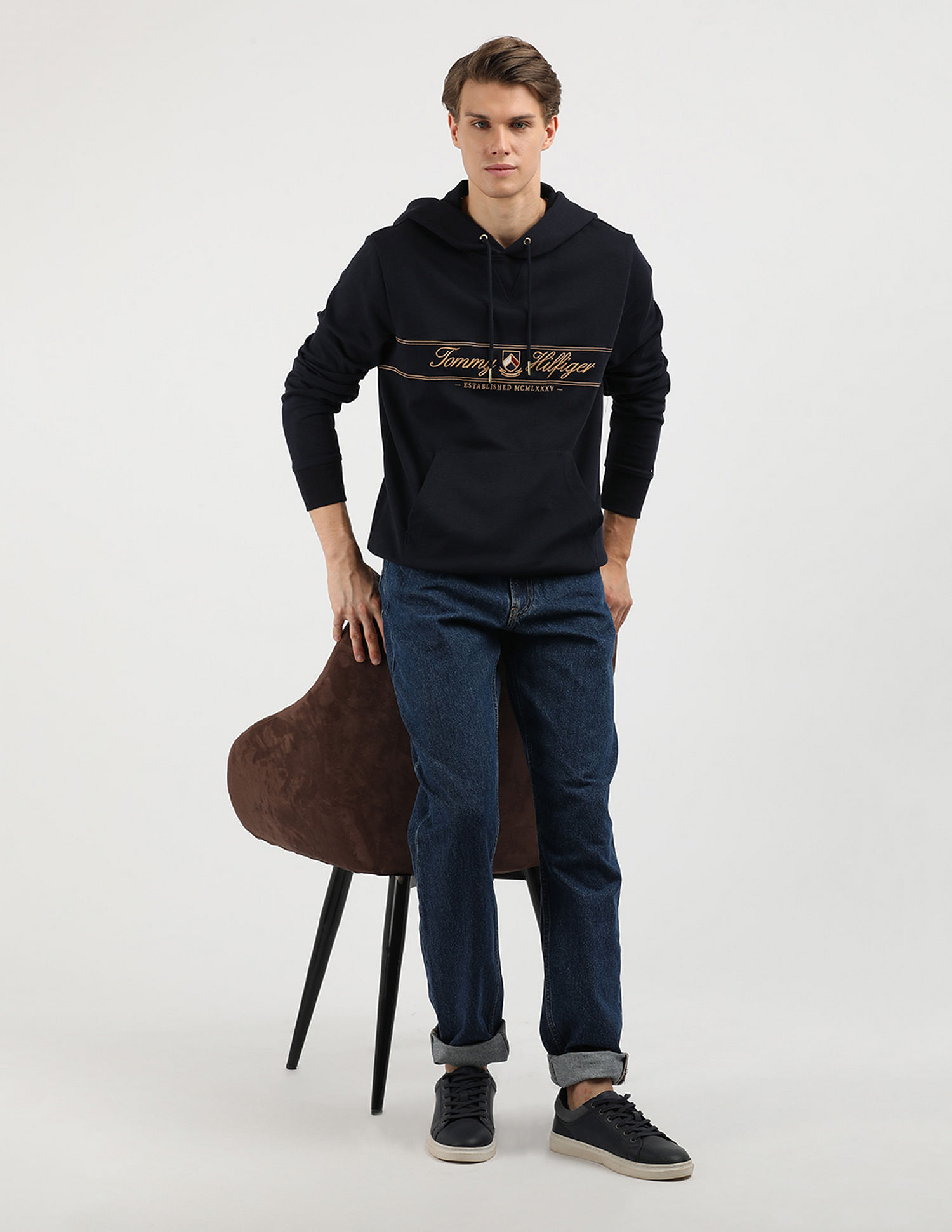 Tommy Hilfiger Signature Sustainable Hoody Sweatshirt