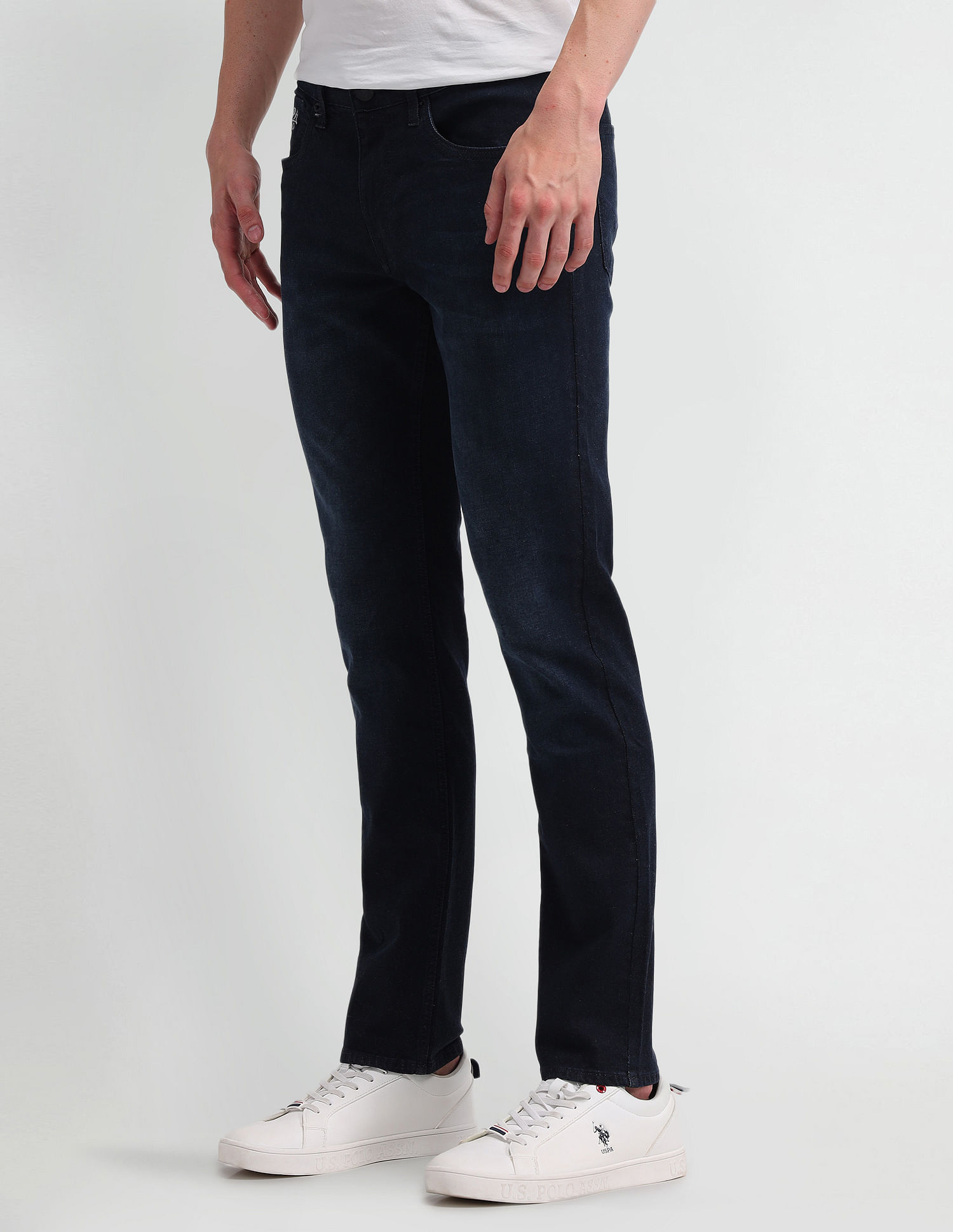 U.S. Polo Assn. Denim Co. Brandon Slim Tapered Blue Jeans