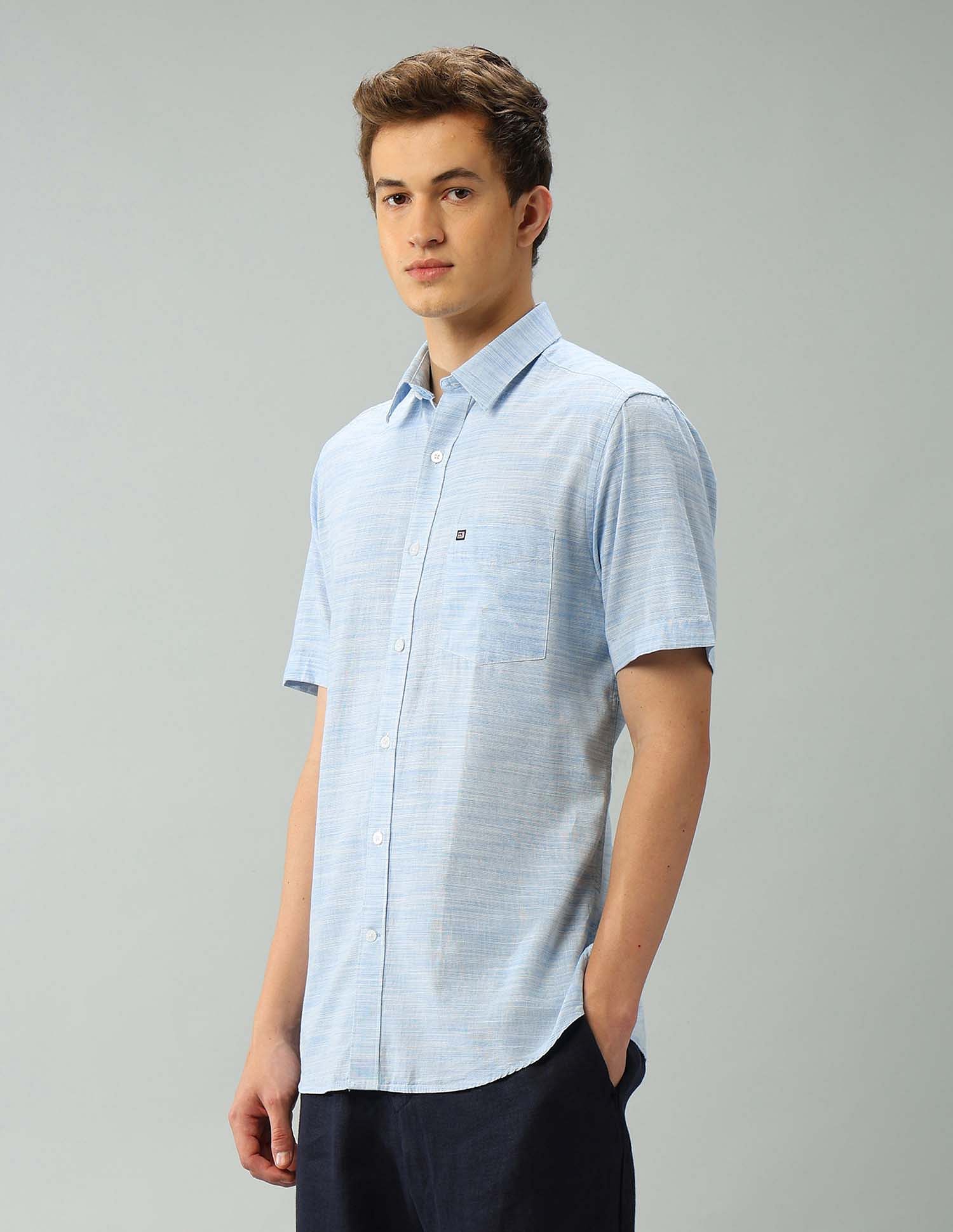 Arrow Sport Air Soft Regular Fit Abstract Shirt