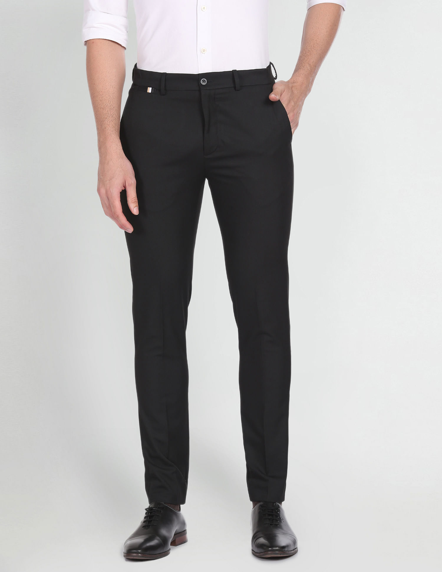 Arrow Newyork Jackson Super Slim Solid Trousers