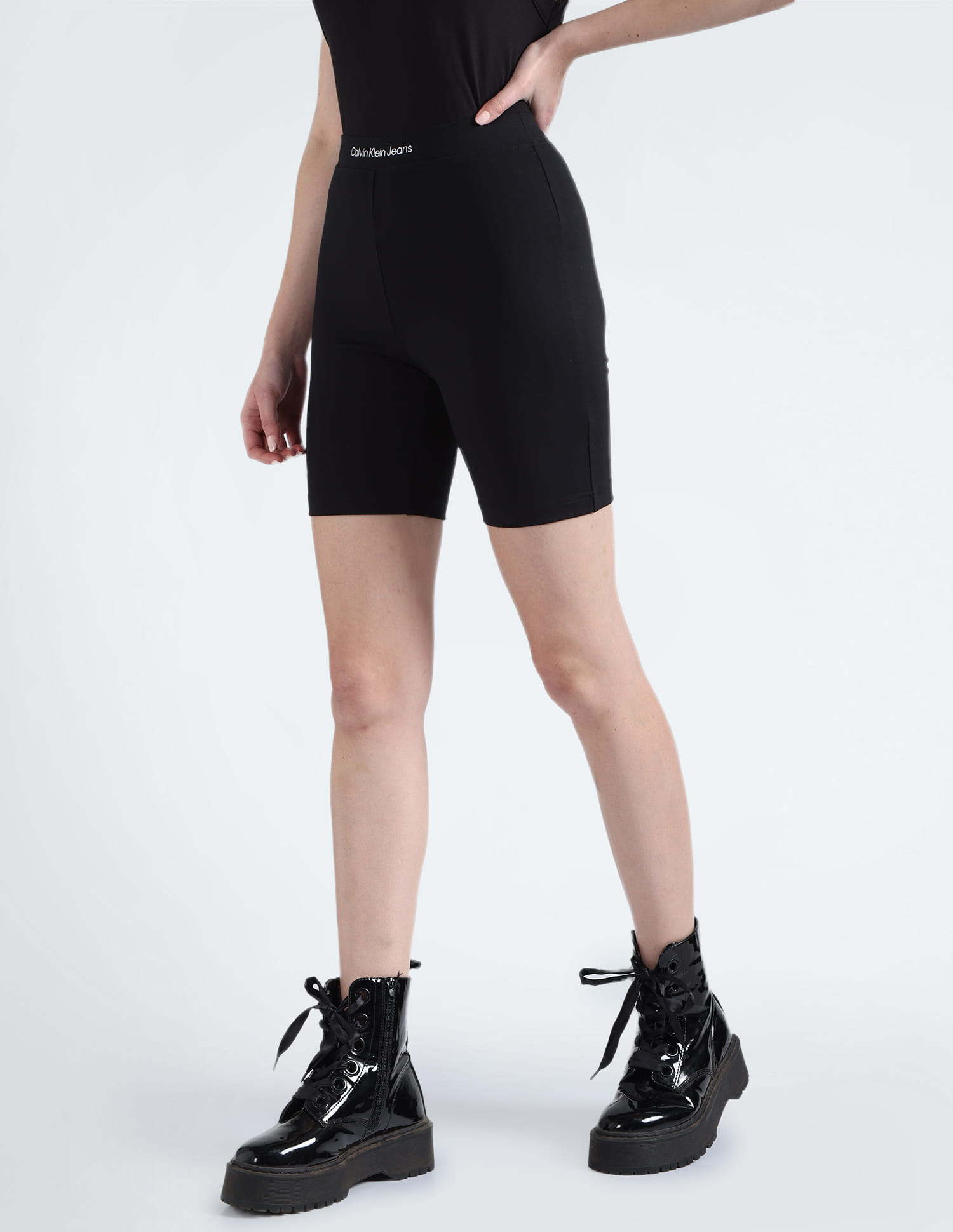 Buy Calvin Klein Mid Rise Institutional Cycling Shorts