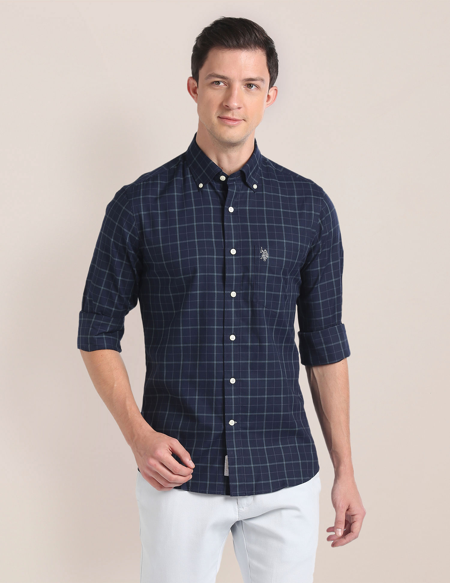 U.S. Polo Assn. Supima Cotton Tartan Shirt