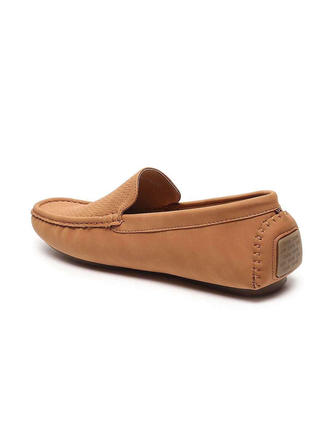 U.S. Polo Assn. Men Round Toe Textured Colin 3.0 Loafers