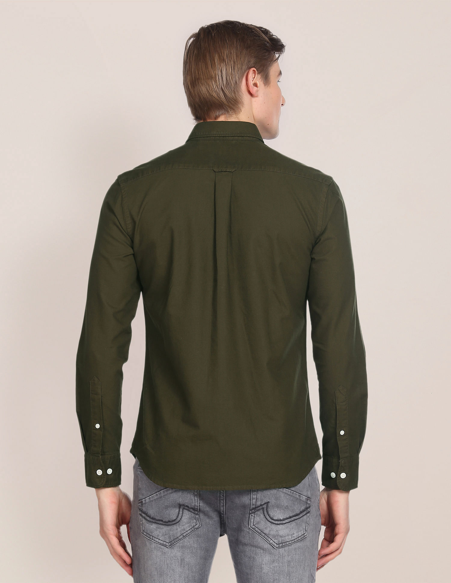 U.S. Polo Assn. Solid Dobby Shirt