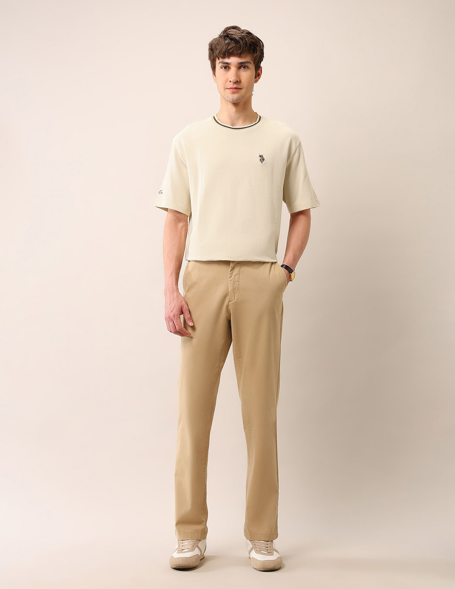 U.S. Polo Assn. Denim Co. Oversized Fit Pure Cotton T-Shirt