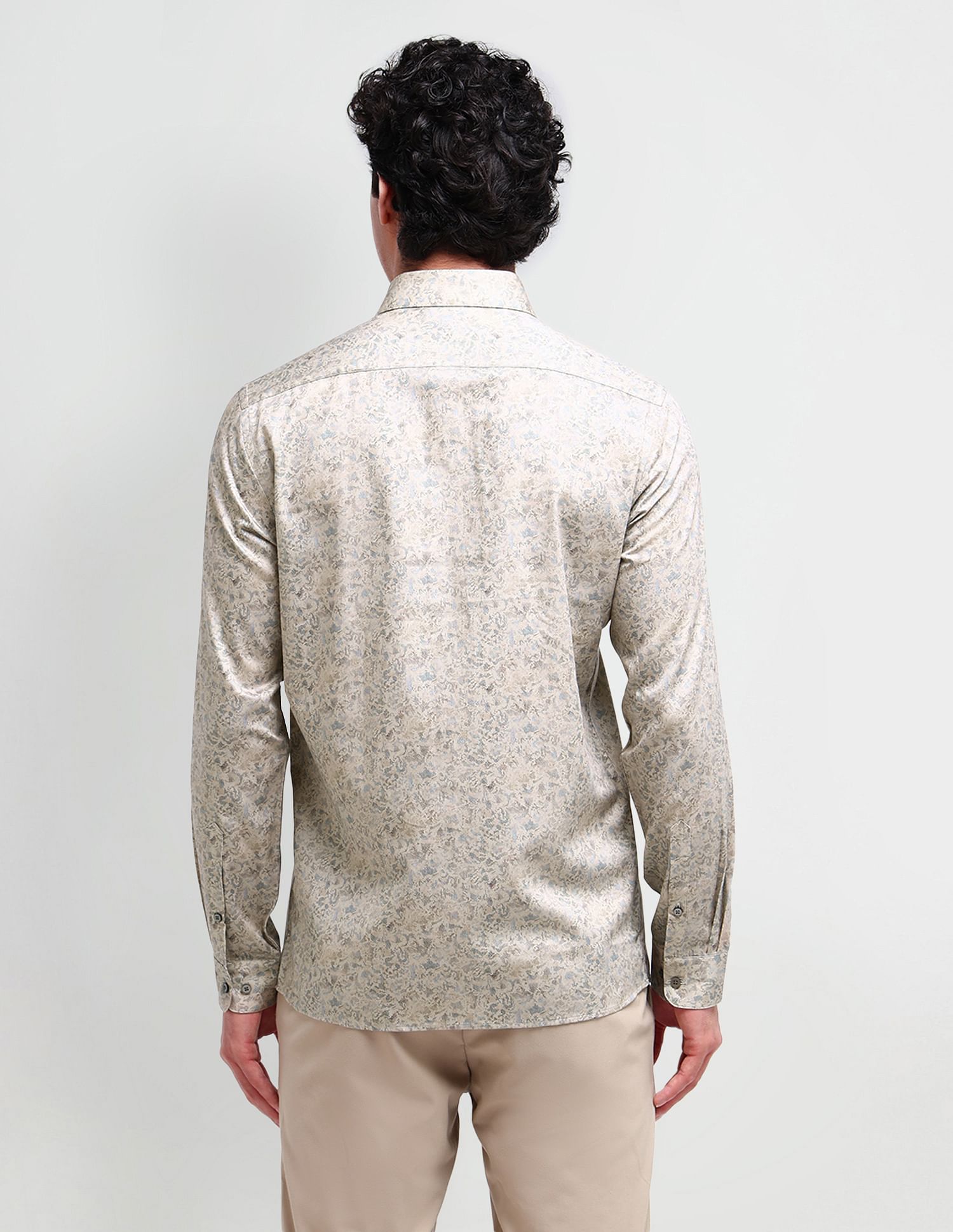 Arrow Newyork Brooklyn Fit Abstract Shirt