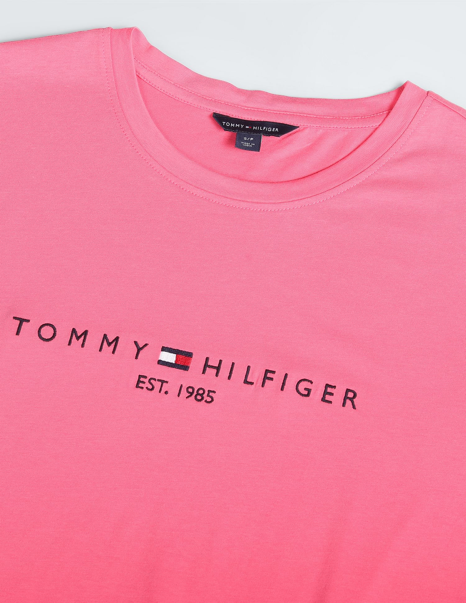 Buy Tommy Hilfiger Crew Neck Cotton T Shirt NNNOW