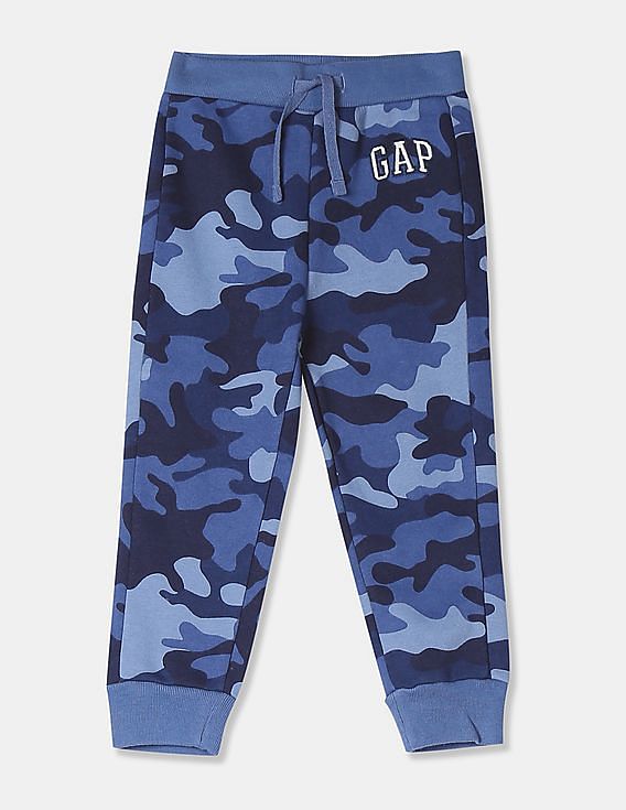 blue camo sweatpants