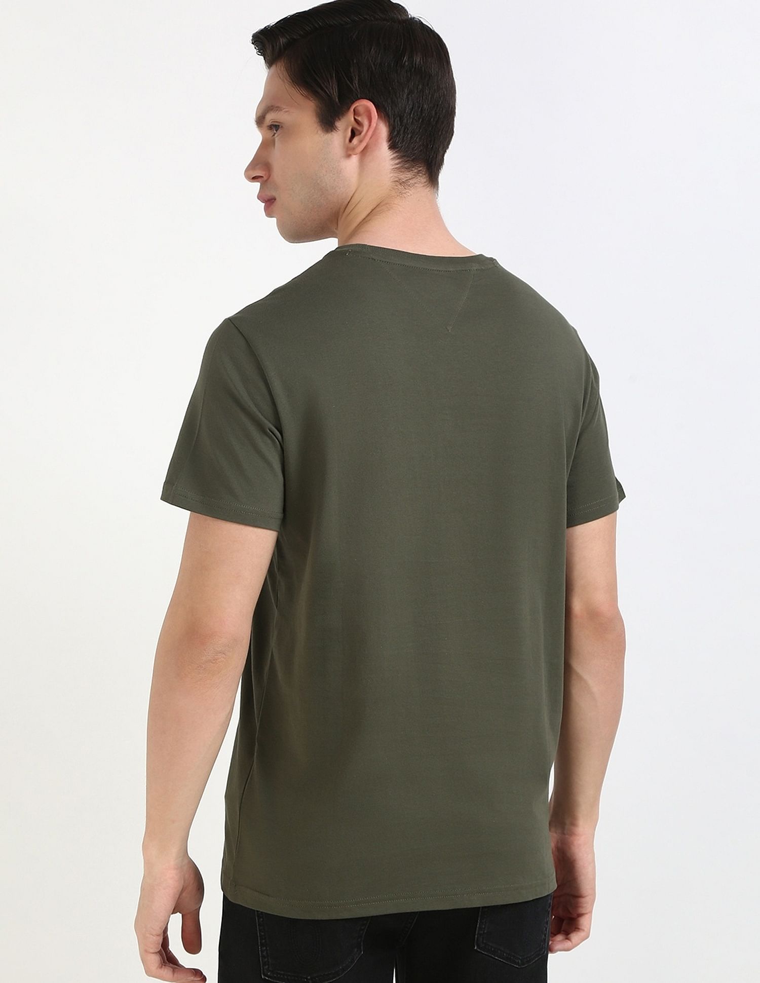 Tommy Hilfiger Logo Slim-Fit Cotton T-Shirt