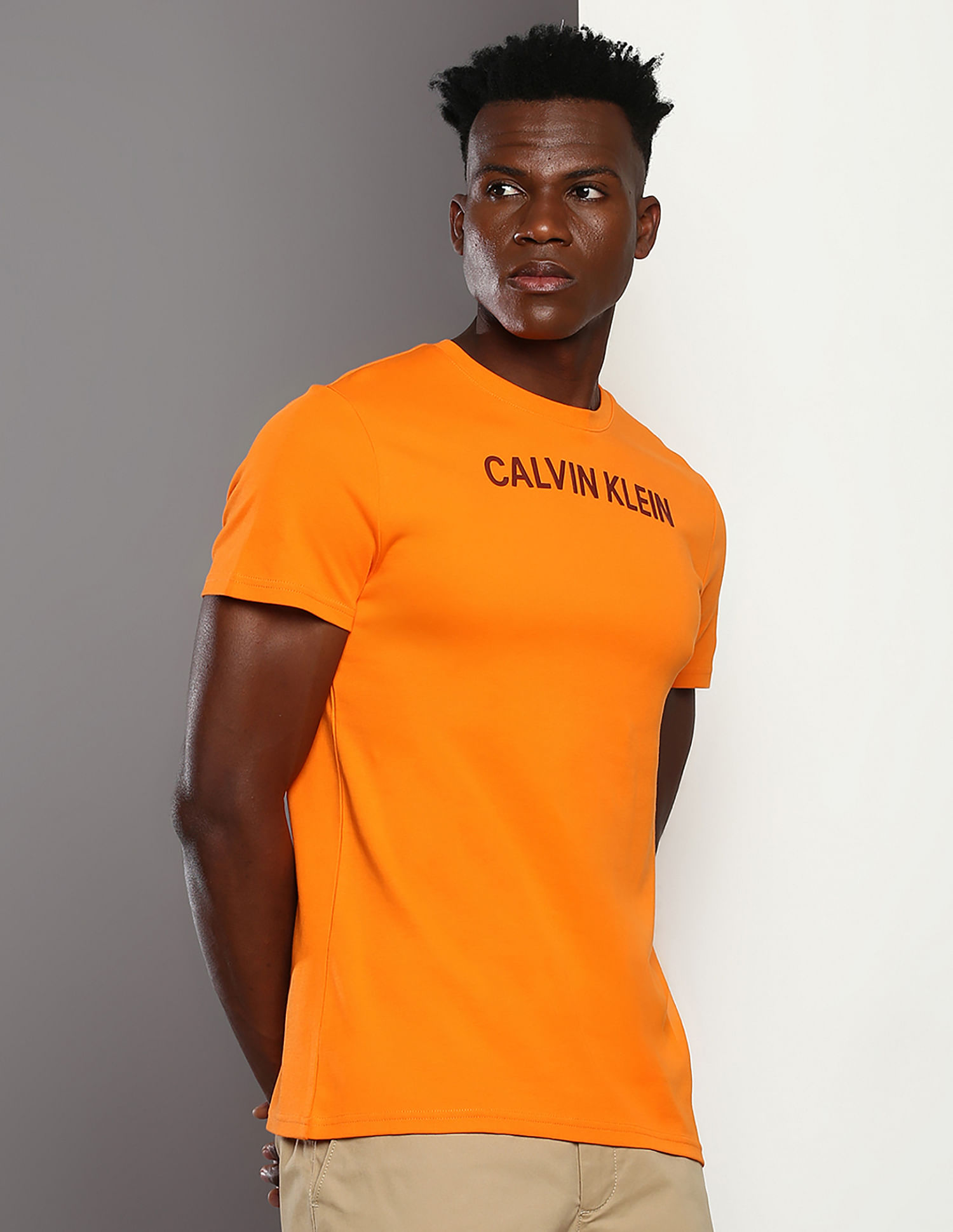 Calvin klein outlet orange top