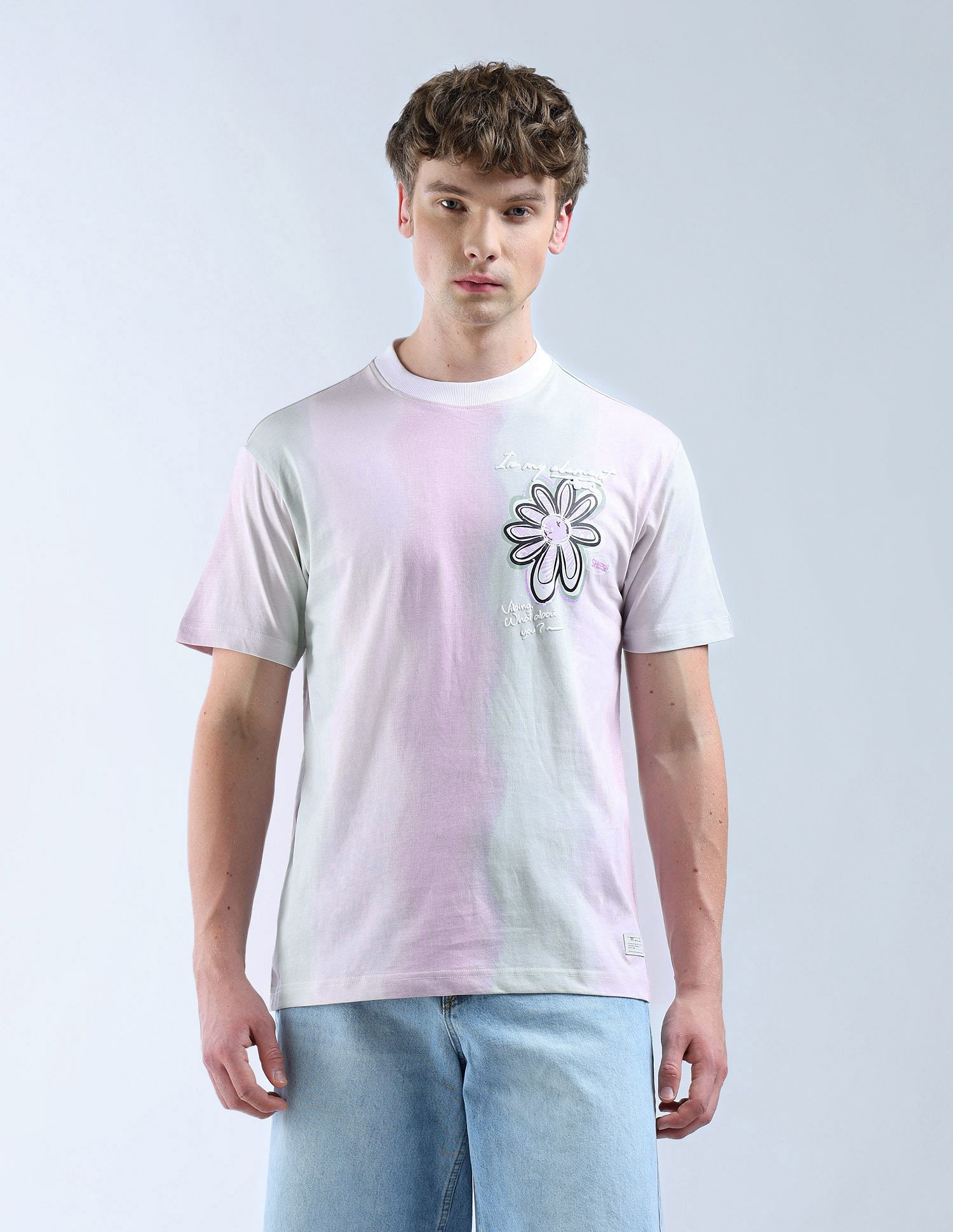 Flying Machine All Over Printed Color Of Home T-Shirt
