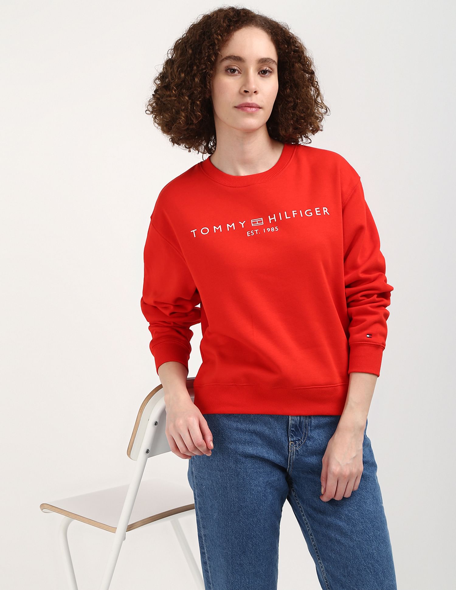 Tommy Hilfiger Regular Fit Logo Sweatshirt