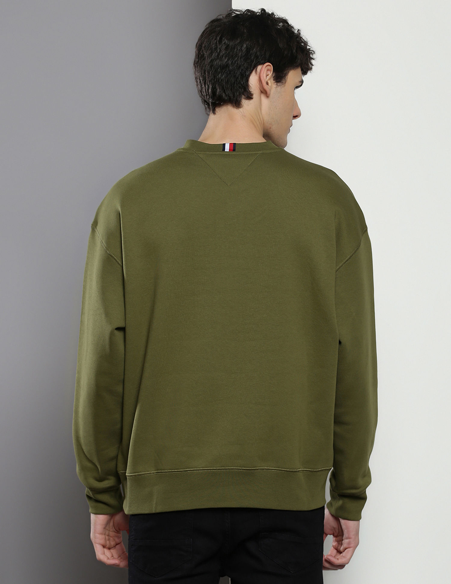 Tommy Hilfiger Crew Neck Embroidered Sweatshirt