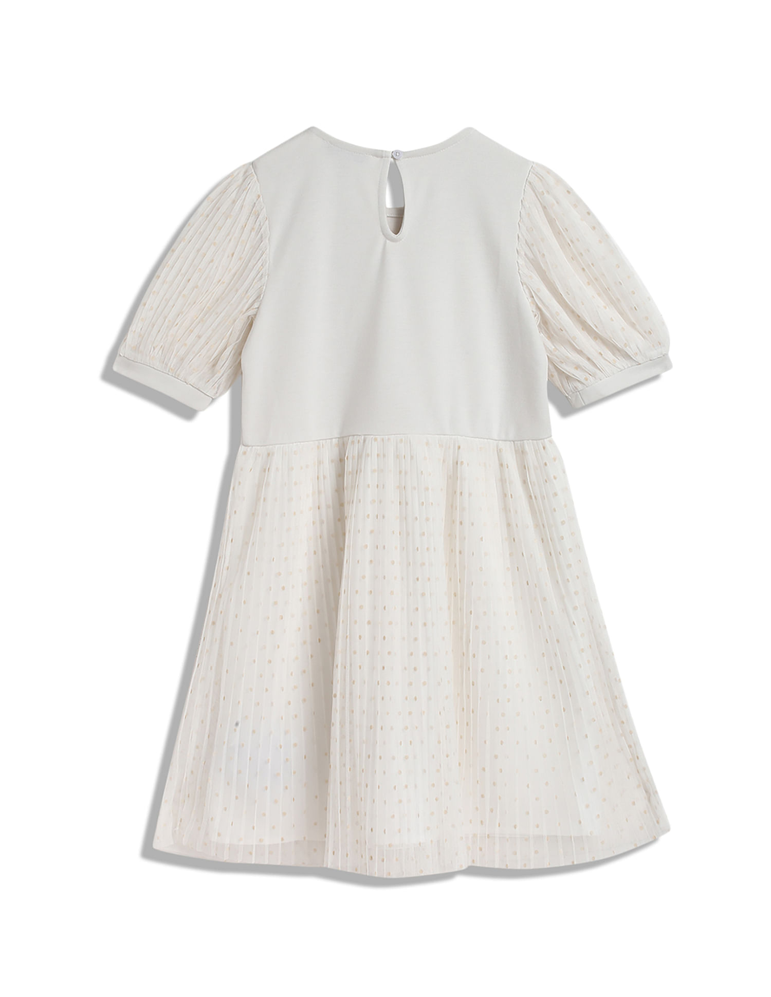 Tommy Hilfiger Kids Girls Punto Tule Layered Festive Dress