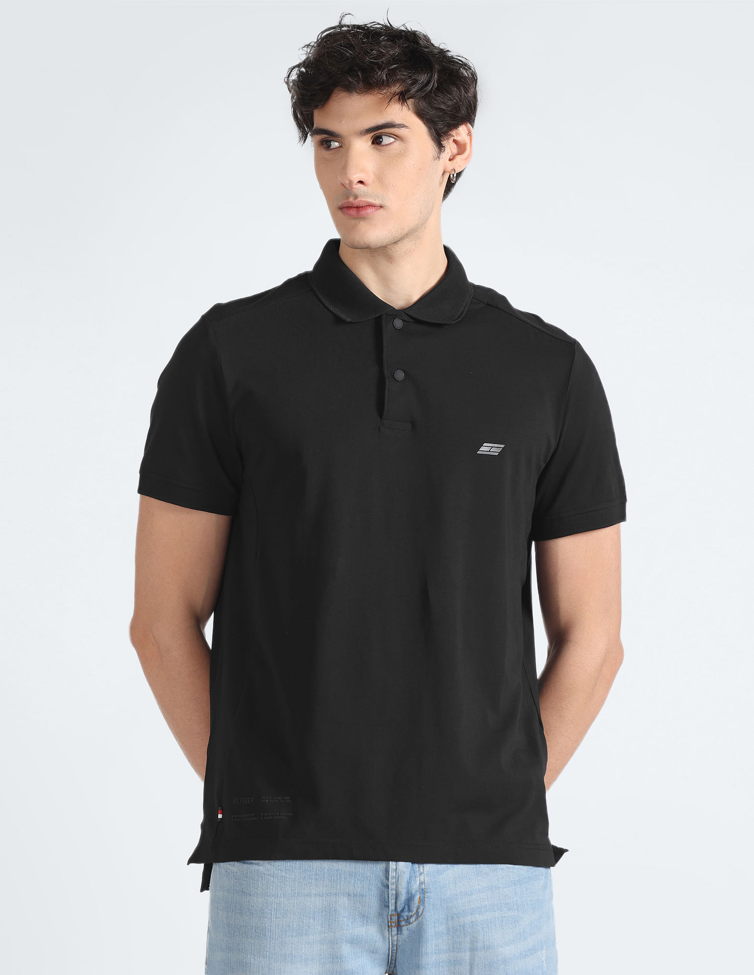 Tommy Hilfiger Sport Tonal Logo Essential Polo Shirt