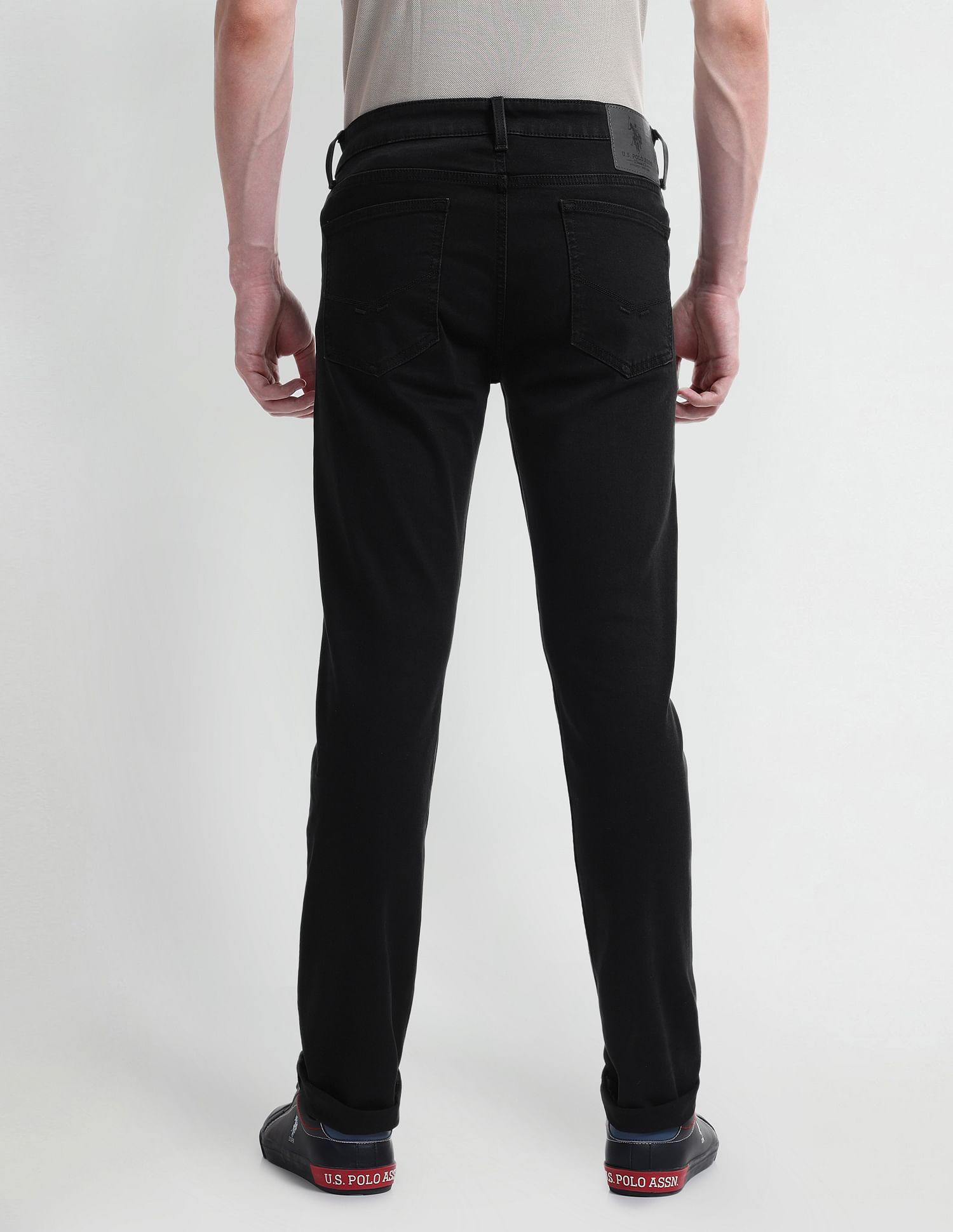 U.S. Polo Assn. Denim Co. Regallo Skinny Fit Black Jeans