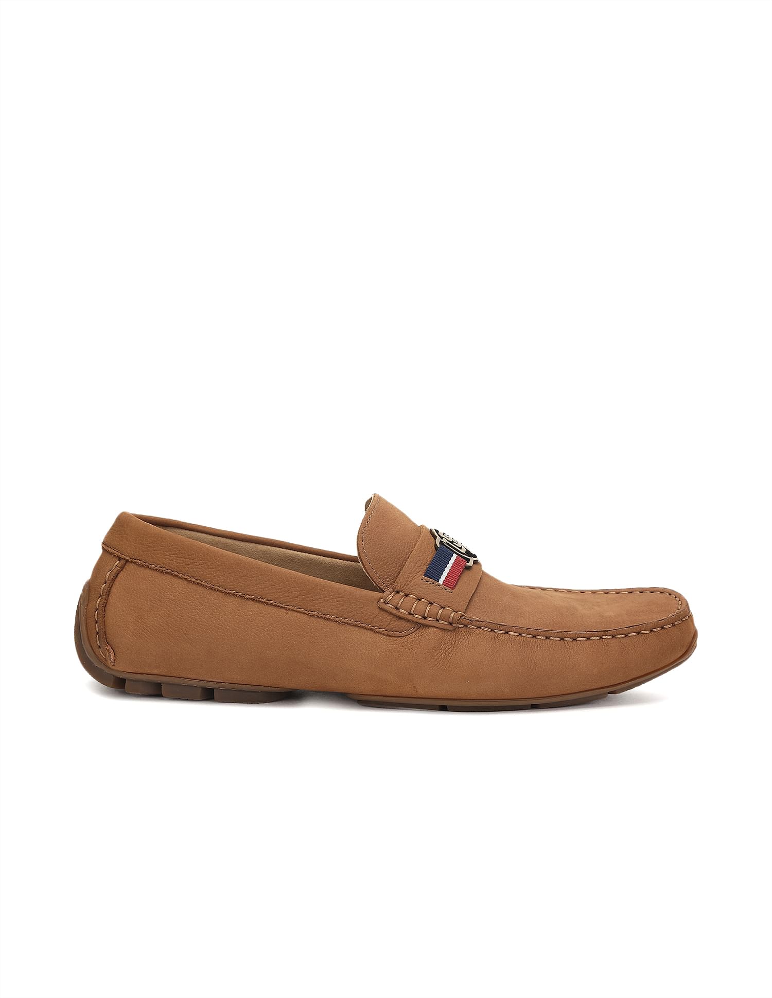 U.S. Polo Assn. Round Toe Textured Hermes 3.0 Loafers