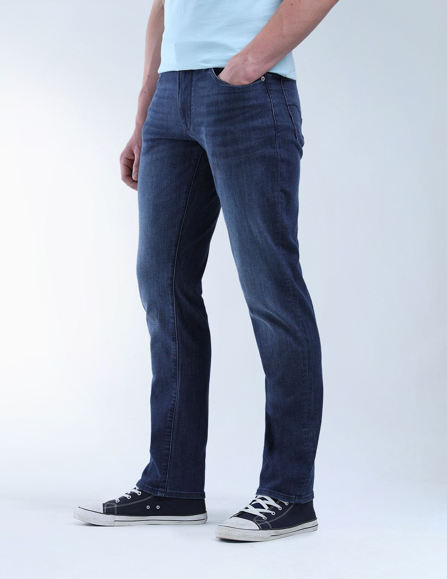 Flying Machine Freddie Slim Straight Fit F-Lite Jeans