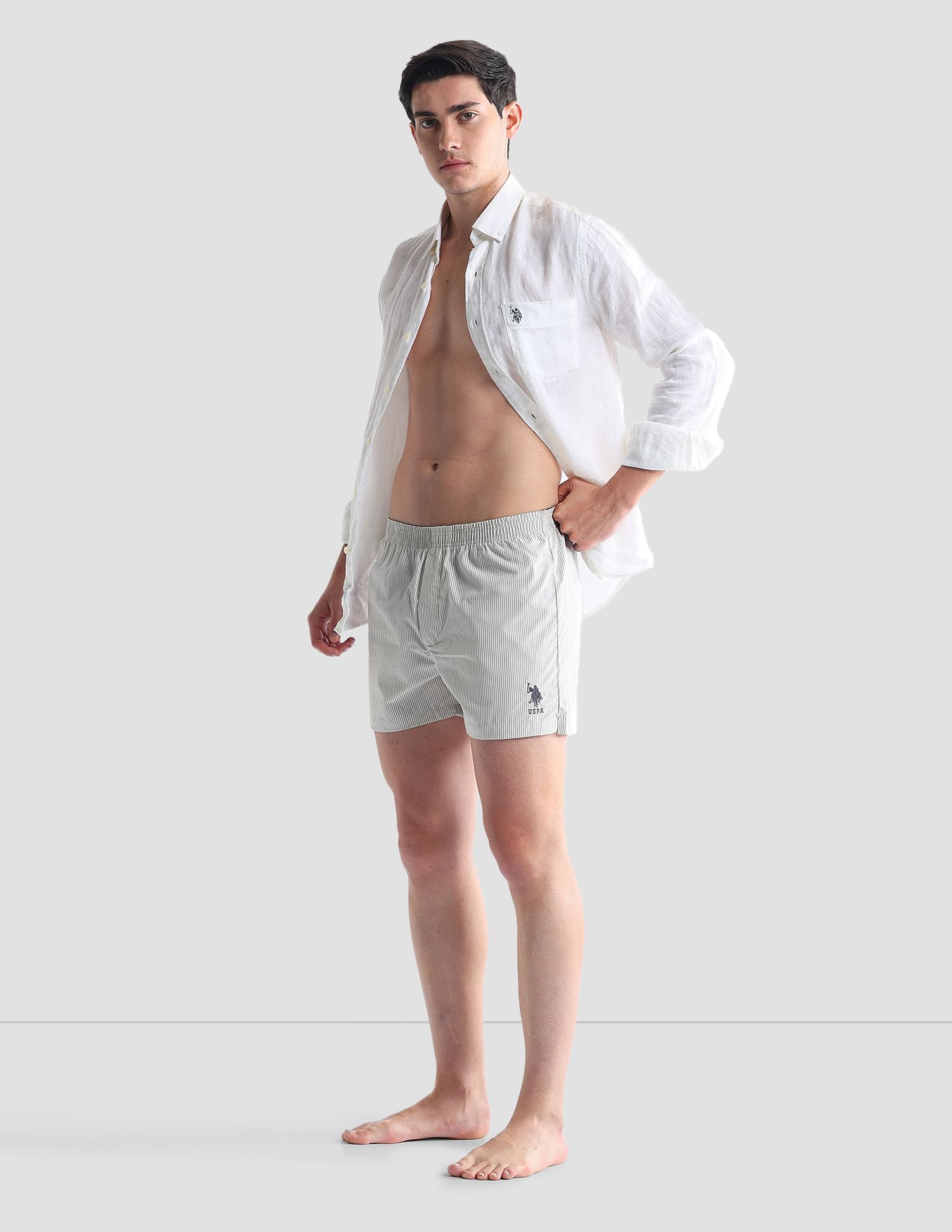 USPA Innerwear Pure Cotton EX004  Boxer Shorts - Pack of 1