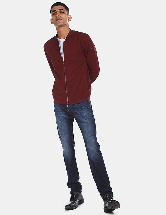 us polo maroon jacket