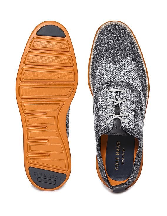 Buy Cole Haan ØriginalGrand Knit Wingtip Oxford Sneakers  display picture 3