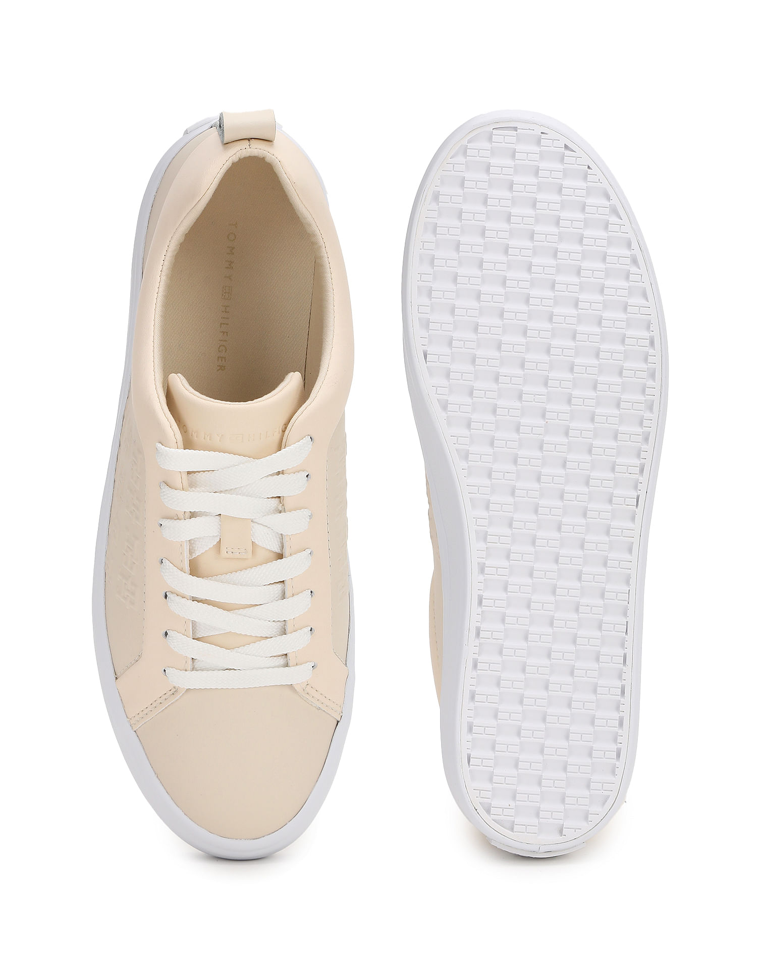 Tommy Hilfiger Women Embossed Monogram Sneakers