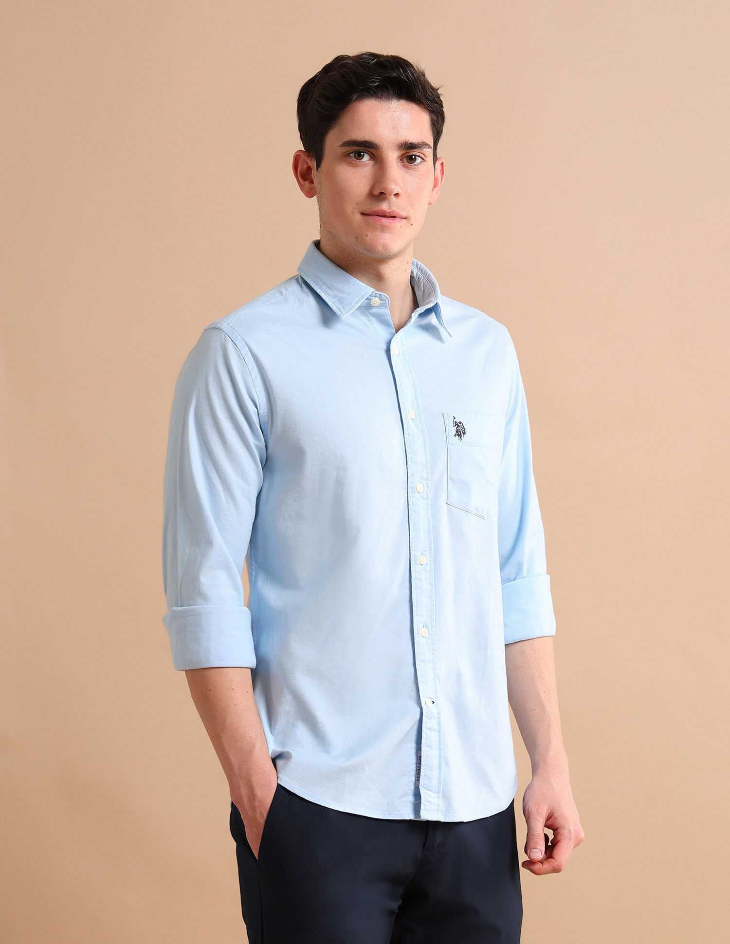 U.S. Polo Assn. Stretchy Twill Shirt