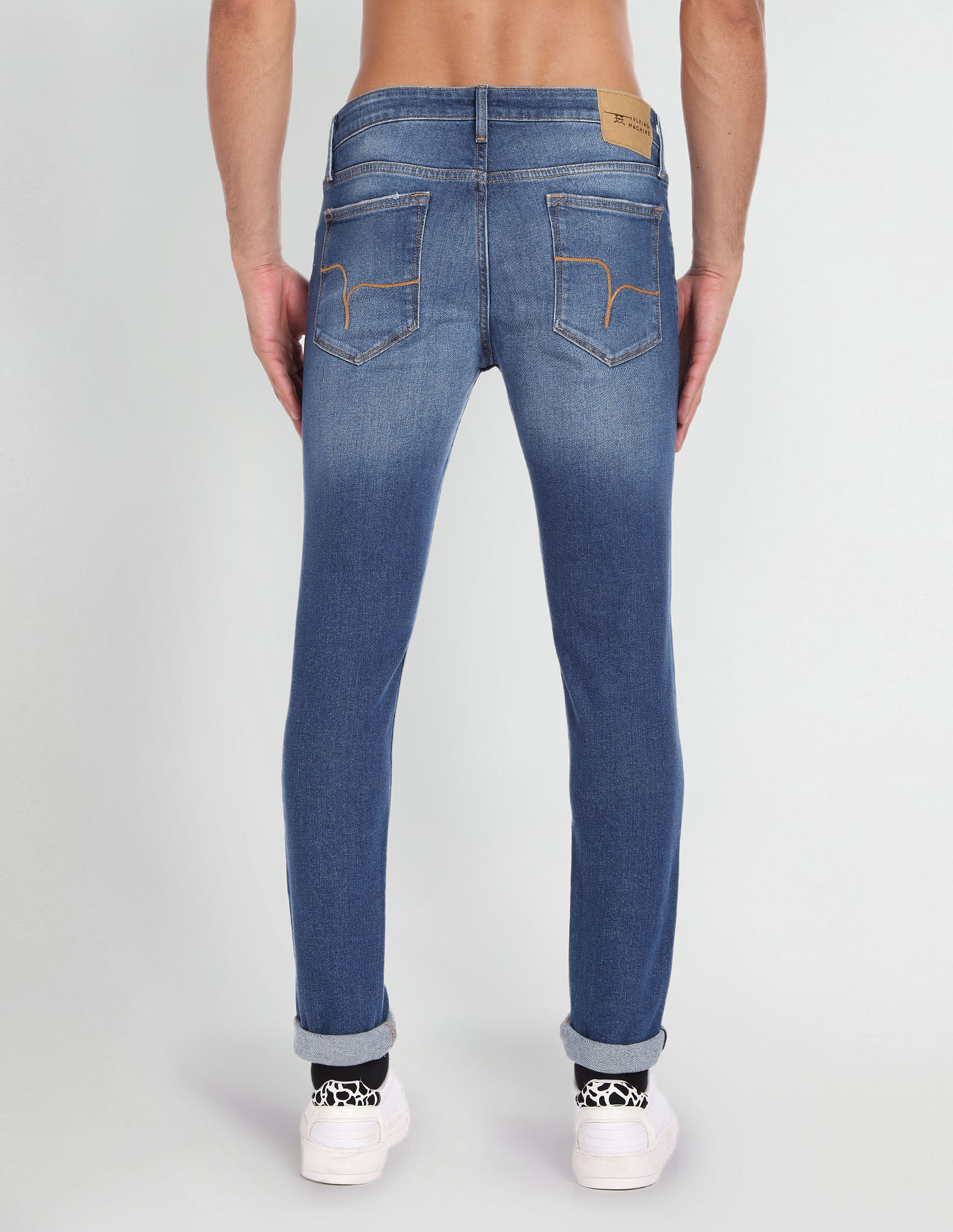 Flying Machine Super Skinny Fit Low Rise Jeans