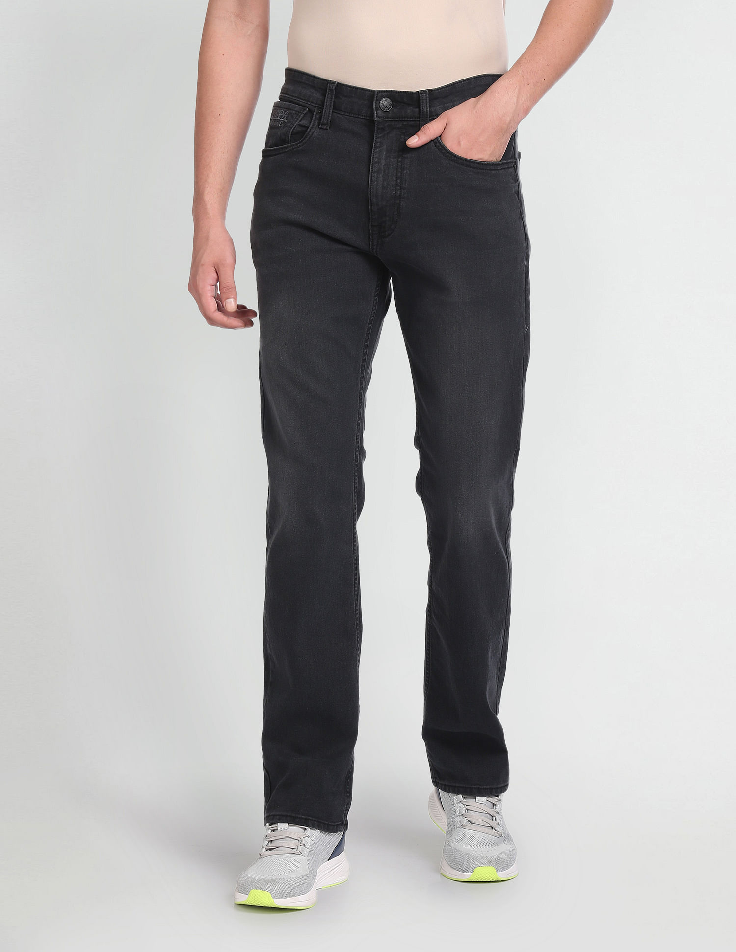U.S. Polo Assn. Denim Co. Connor Bootcut Fit Black Jeans