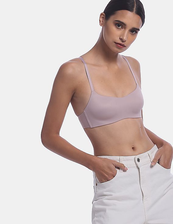 Buy Calvin Klein Underwear Women Light Mauve Liquid Touch