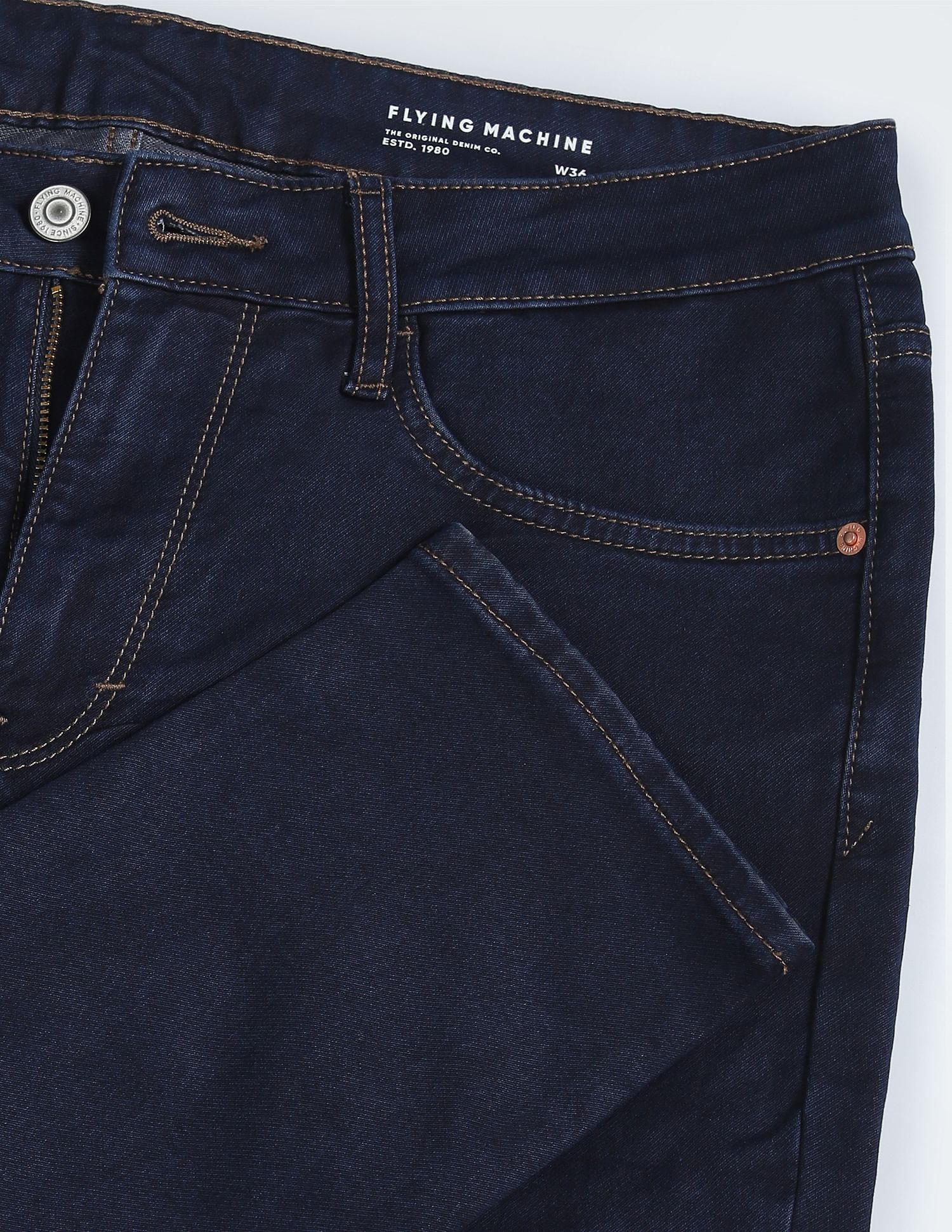 Flying Machine Jackson Skinny Fit Rinsed Jeans