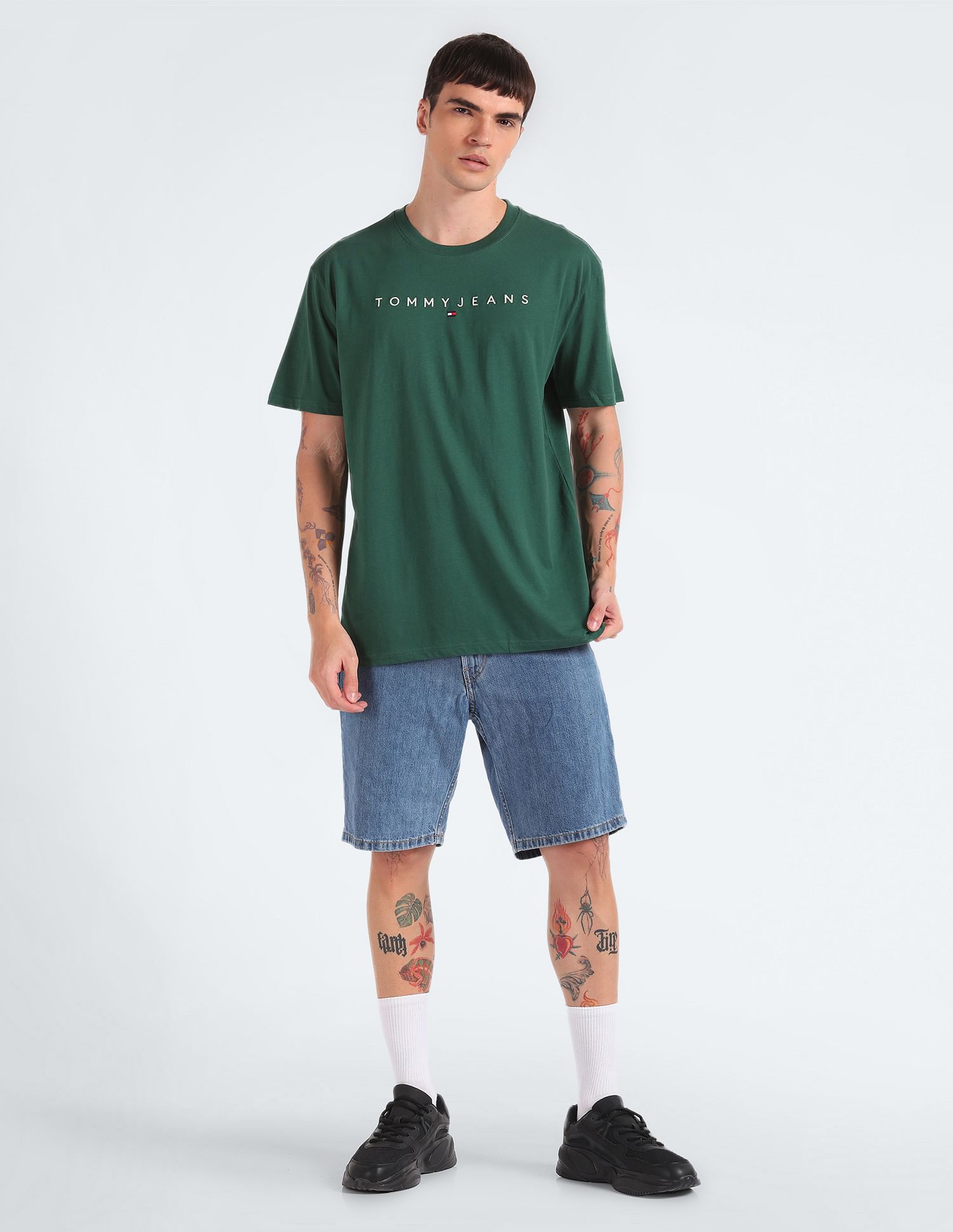 Tommy Hilfiger Regular Fit Linear Logo T-Shirt