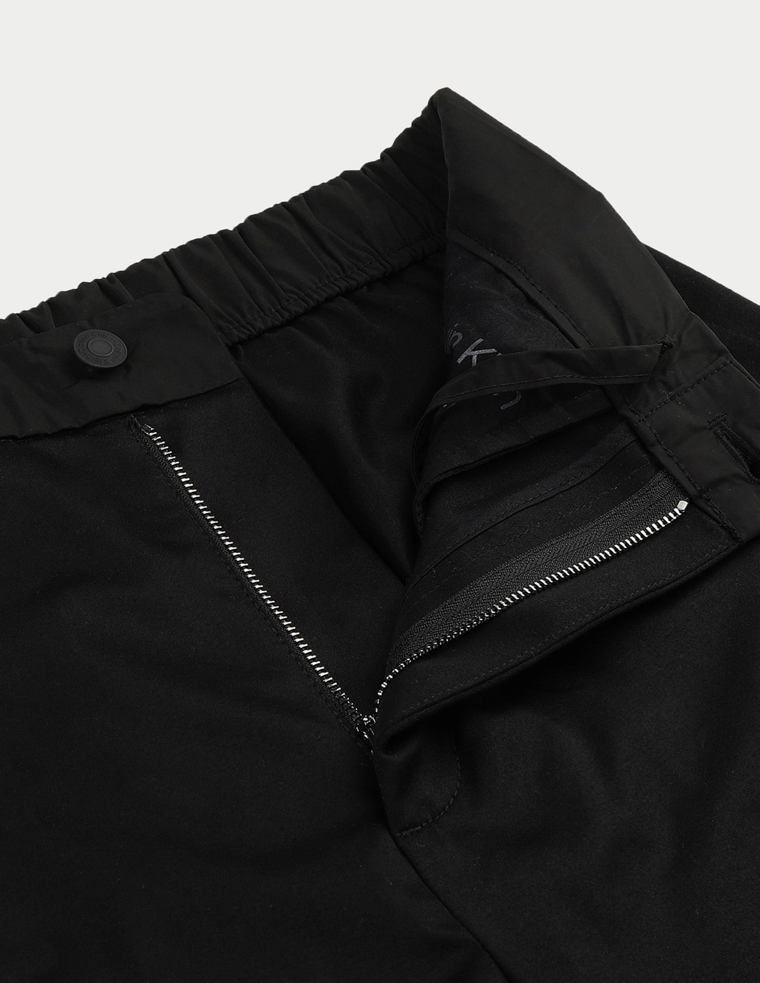 Calvin Klein Sateen Stretch Tapered Pants