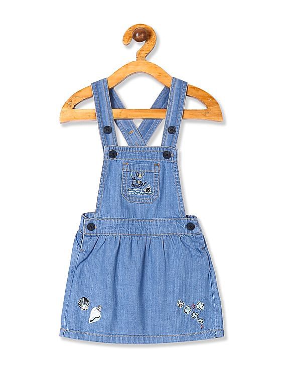 dungaree skirt dress for girls