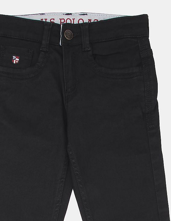 U.S. Polo Assn. Kids Rinsed Slim Fit Jeans