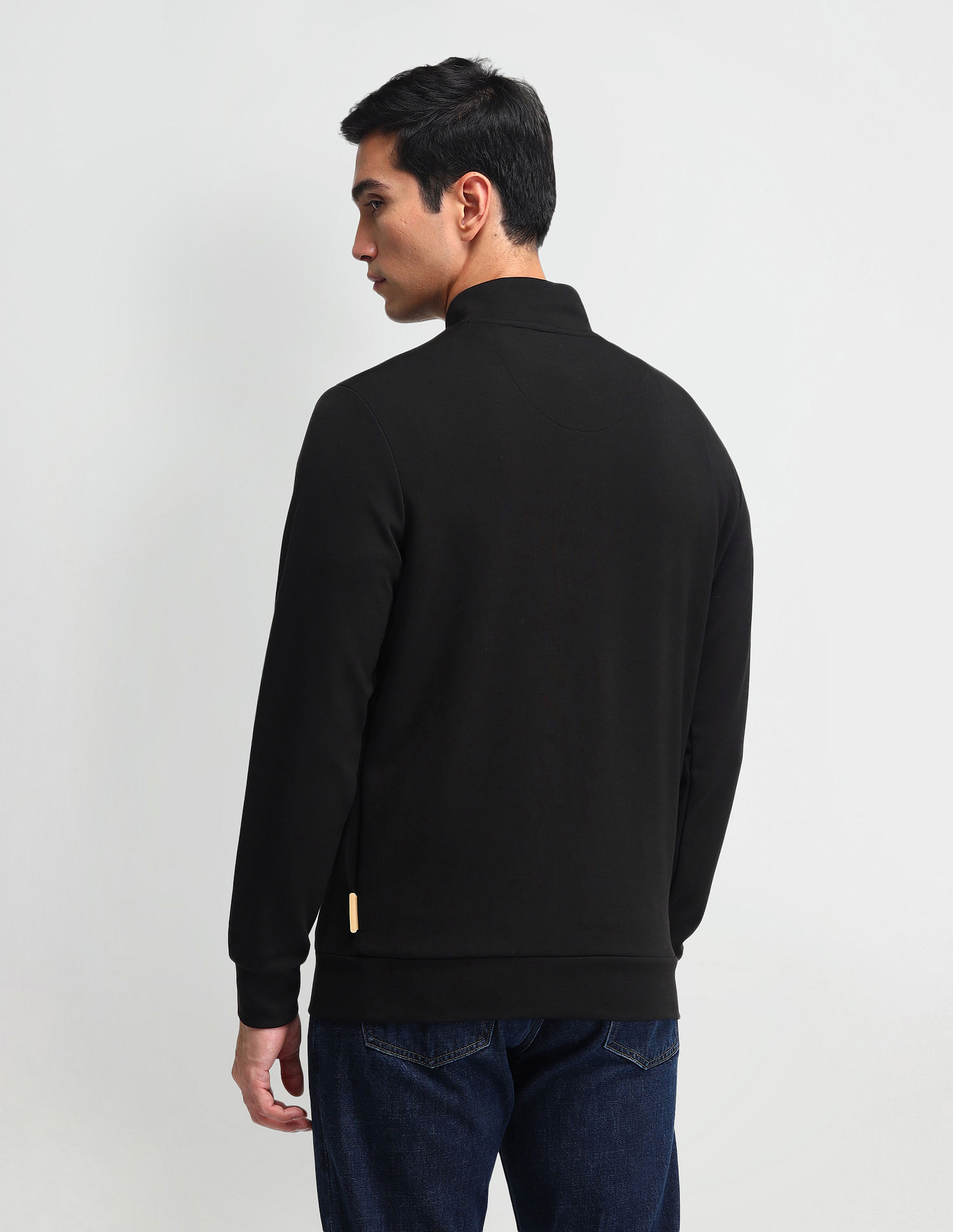 Arrow Sport Solid Regular Fit Sweatshirt
