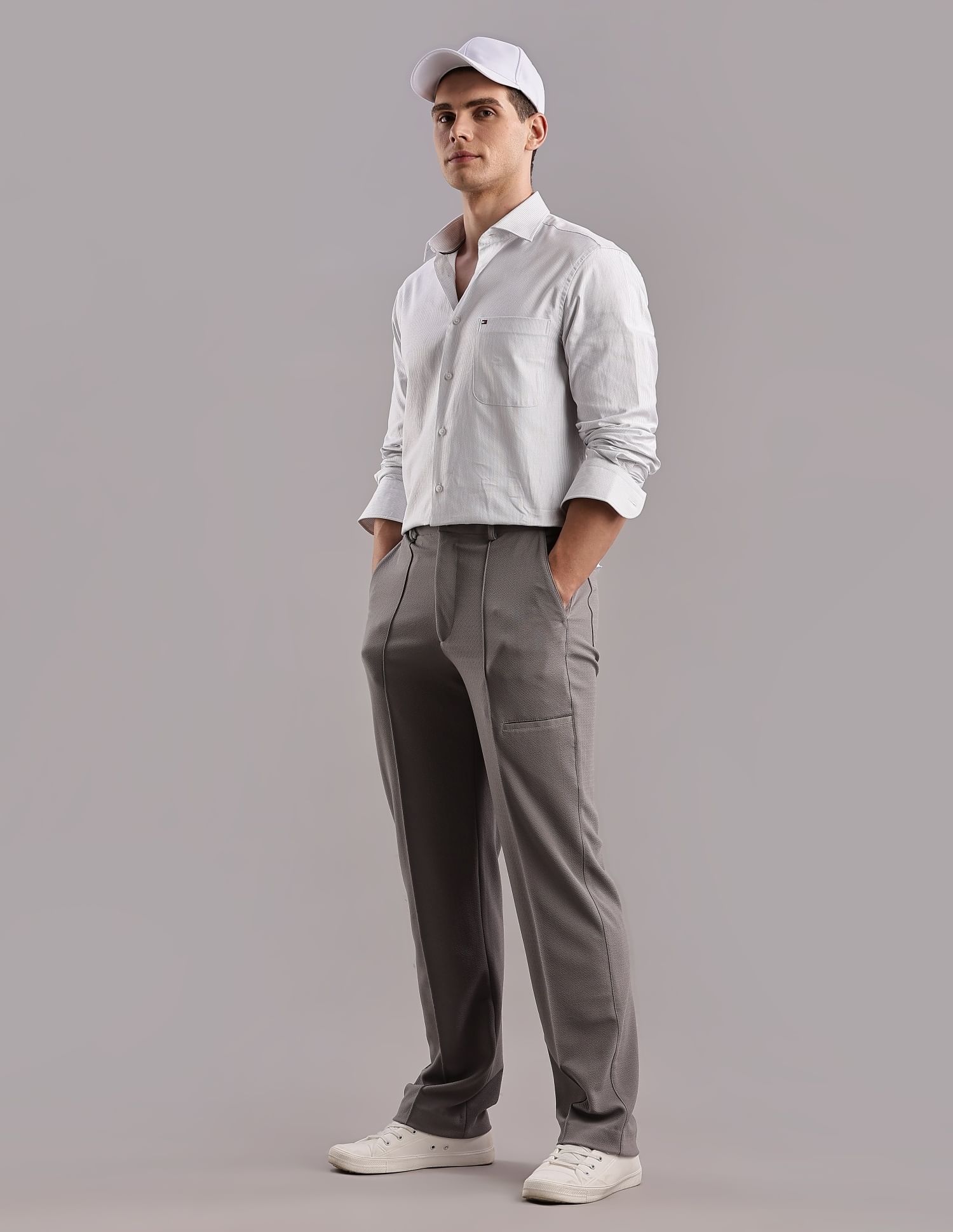 Tommy Hilfiger Striped Regular-Fit Cotton Shirt