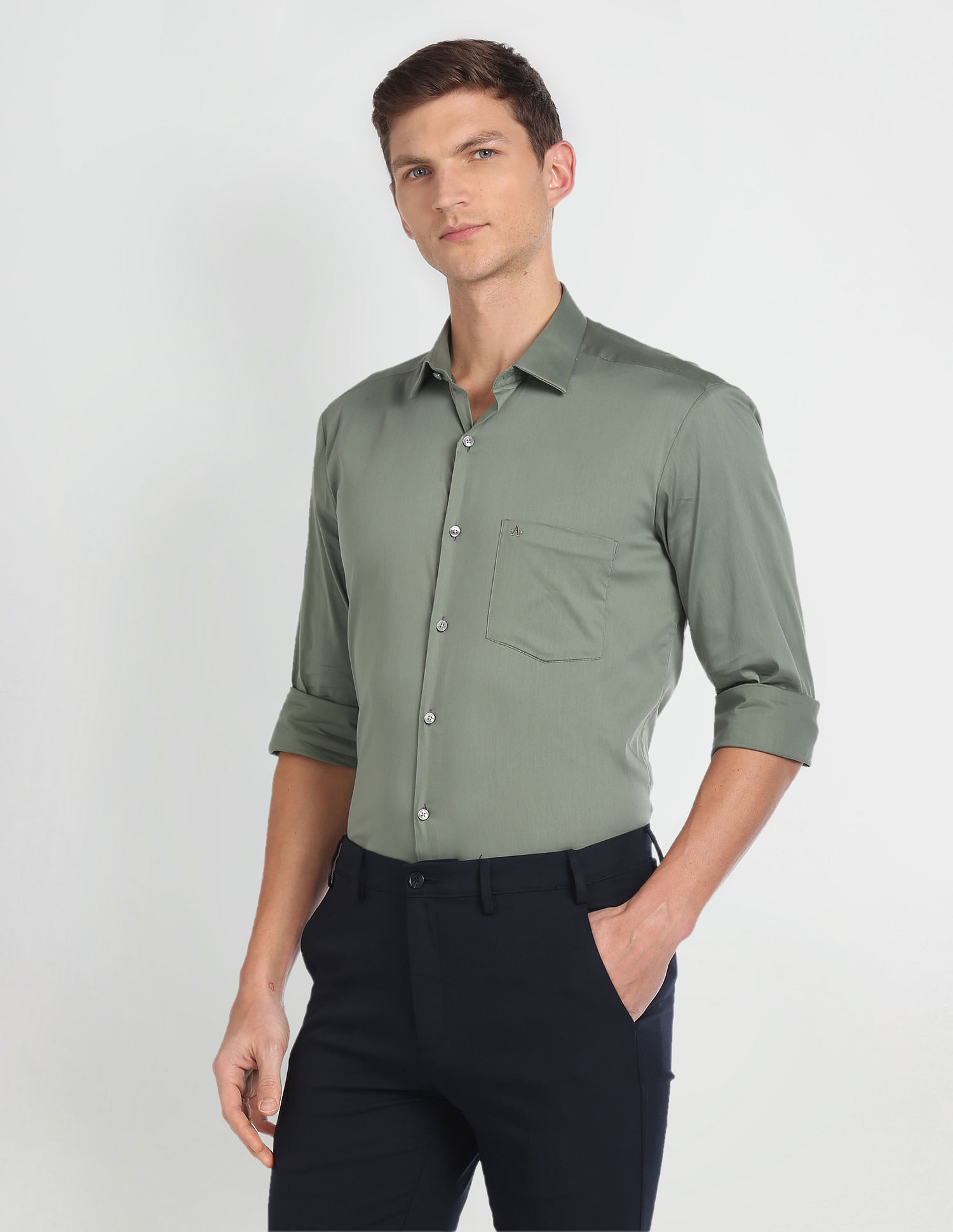 Arrow Pure Cotton Twill Shirt
