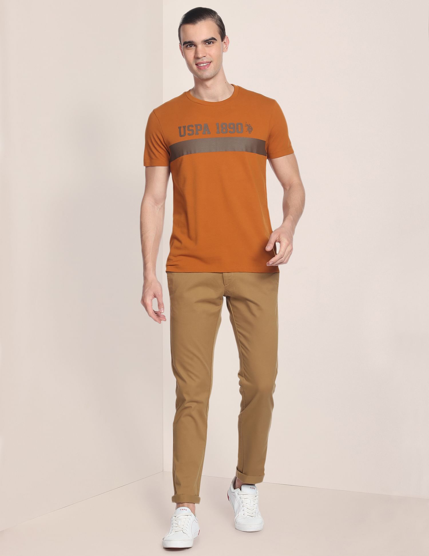 U.S. Polo Assn. Denver Slim Fit Stretch Trousers