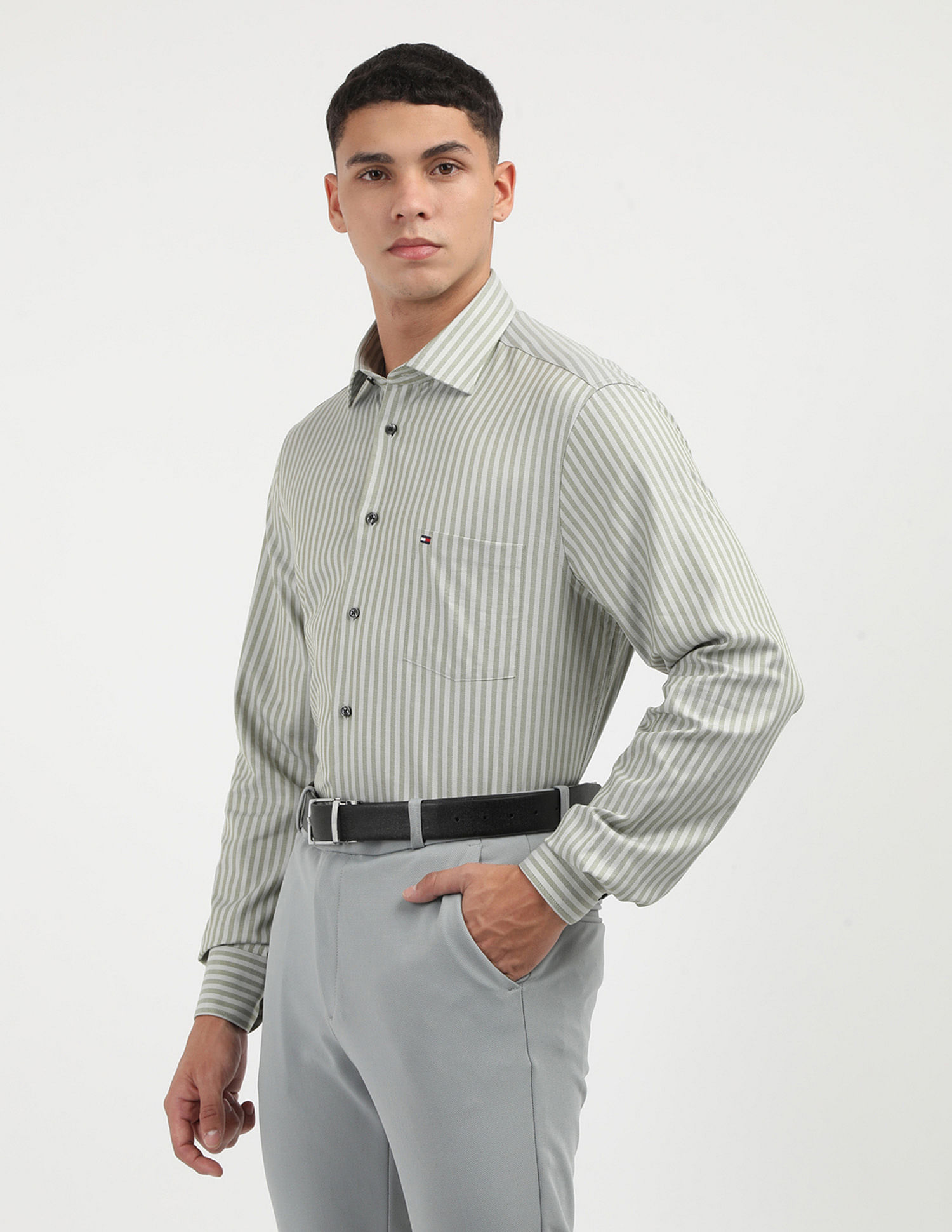 Tommy Hilfiger Decorative Dobby Regular Fit Shirt