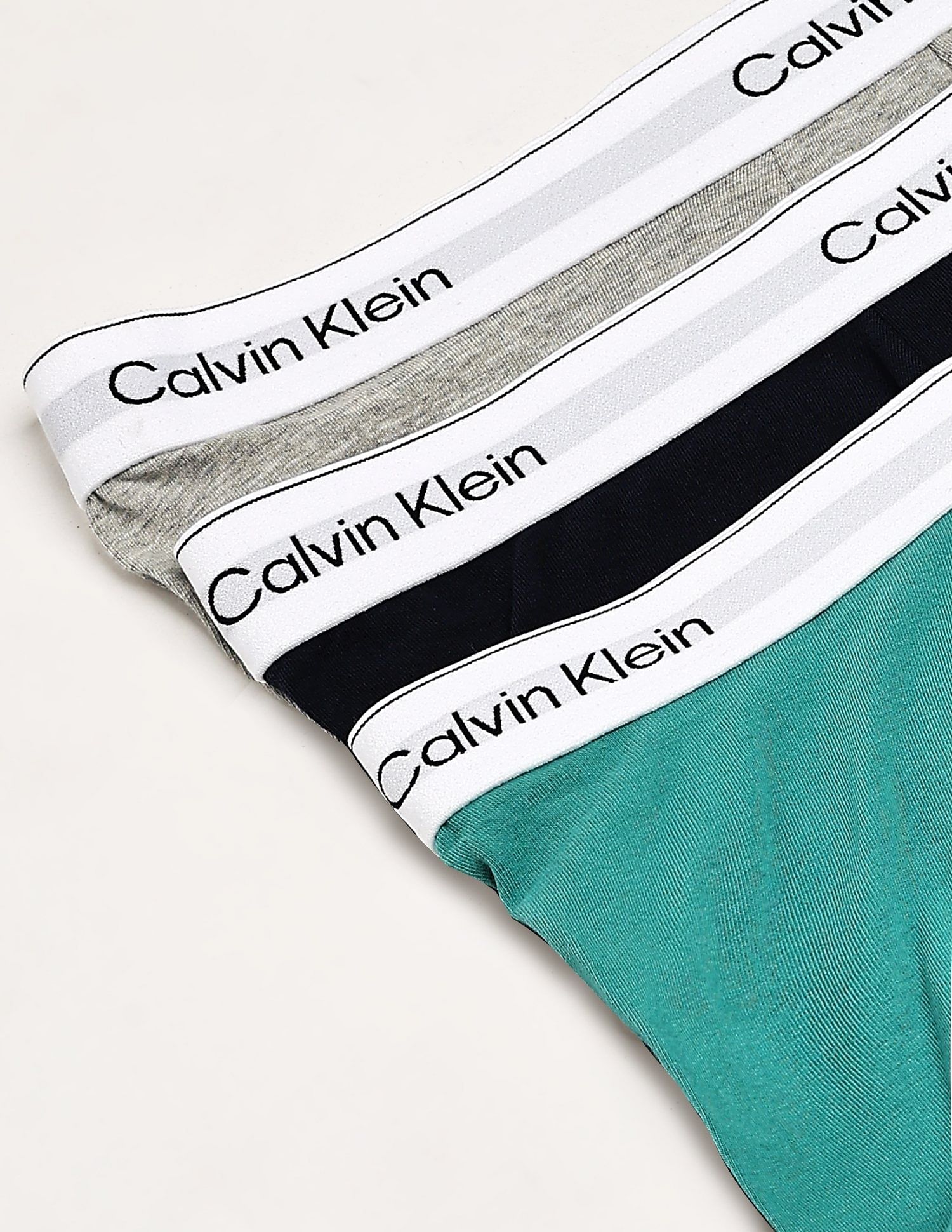 Calvin Klein Underwear Solid Multi Low Rise Trunks - Pack Of - 3