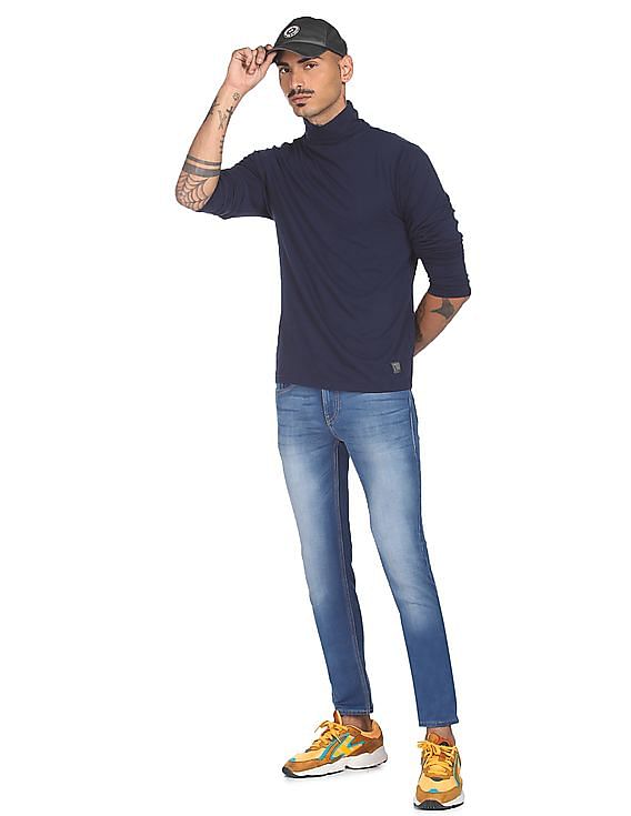Flying Machine Jackson Skinny Fit Mid Rise Jeans