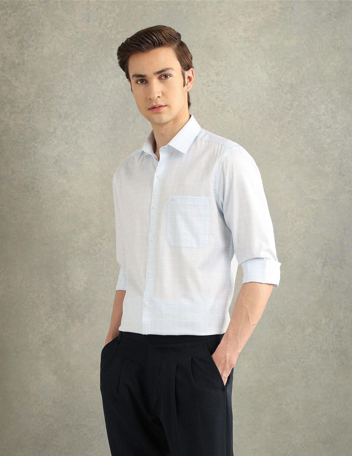 Arrow Pure Cotton Italian Elegance Shirt