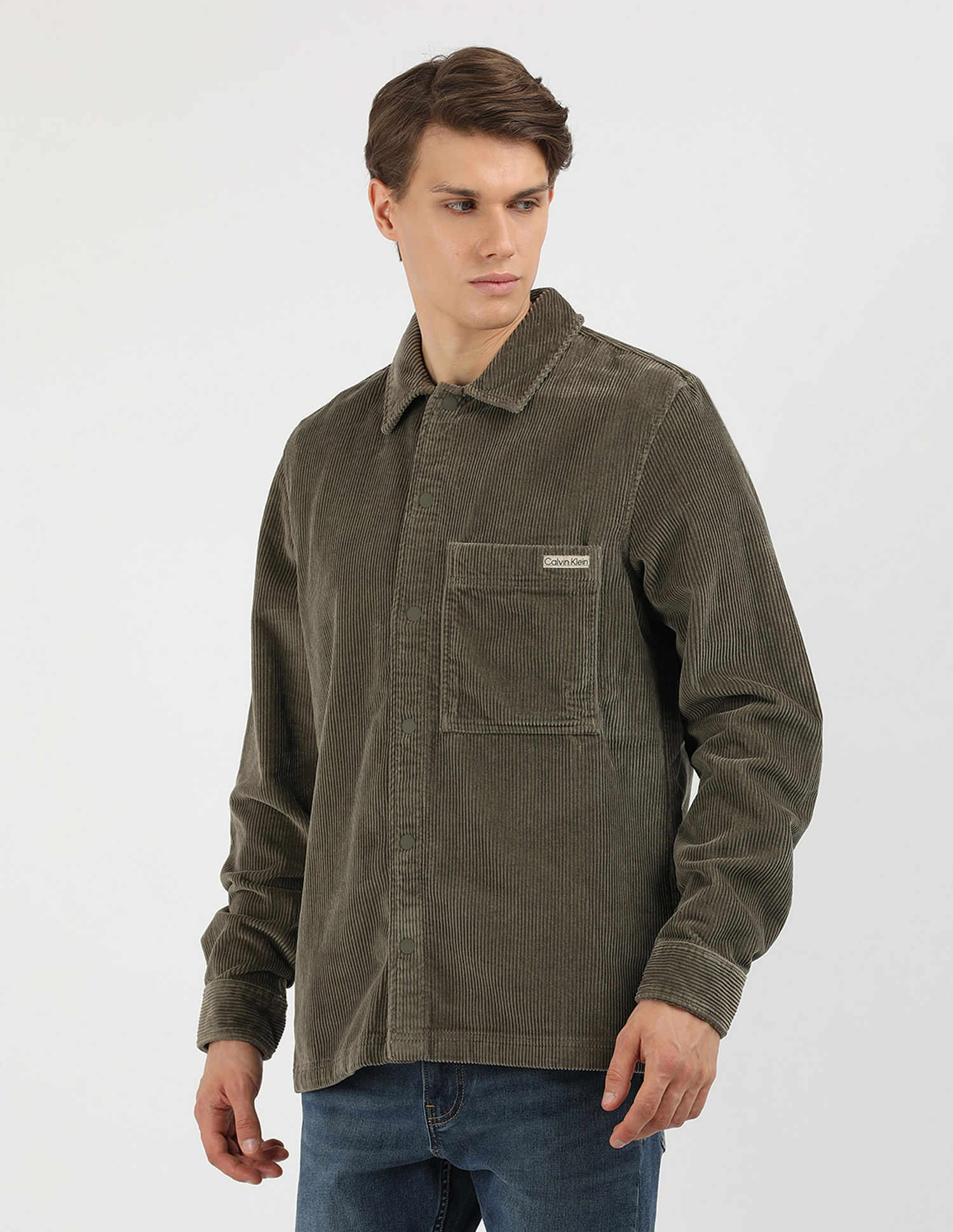 Calvin Klein Jeans Corduroy Relaxed Fit Shirt