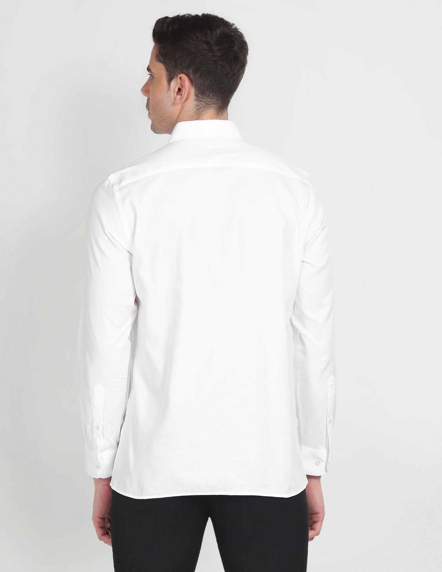 Arrow Self Design Formal Shirt